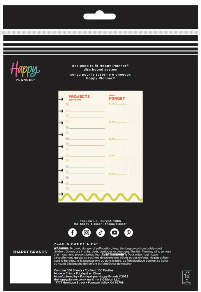 Super Happy - Block Notepad - Classic - 100 Sheets - Image 5