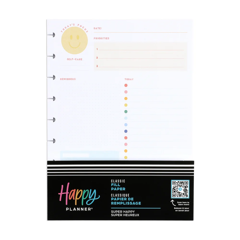 Super Happy - Dashboard Classic Filler Paper - 40 Sheets - Image 4