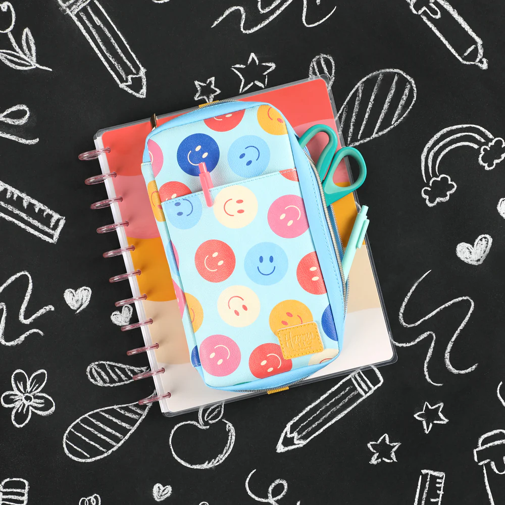 Super Happy - Sticker Storage Zip Folio - Image 4