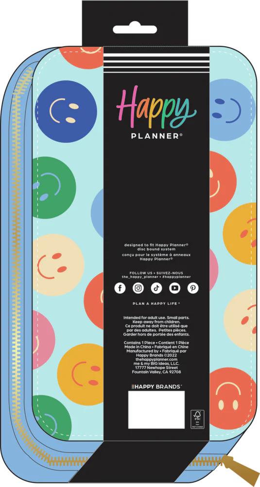 Super Happy - Sticker Storage Zip Folio - Image 9