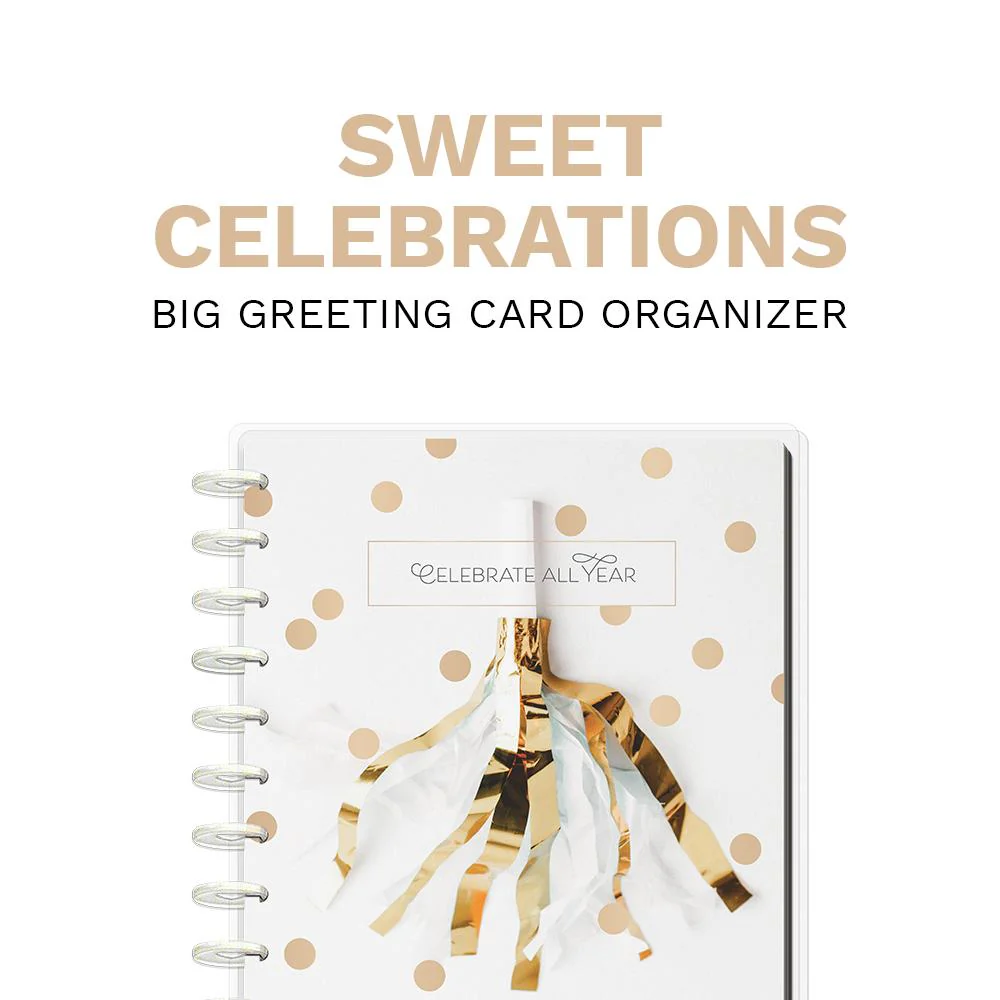Sweet Celebrations Big Greeting Card Organizer - Image 10