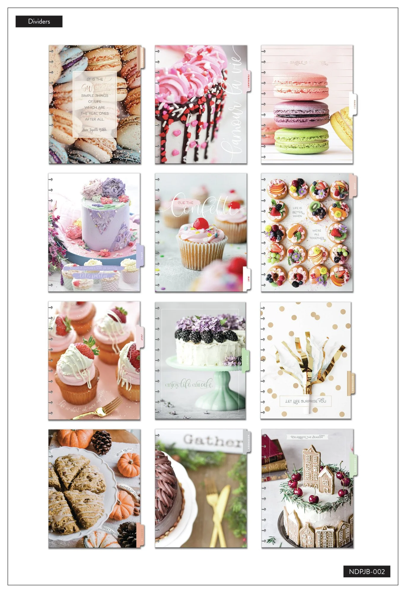 Sweet Celebrations Big Greeting Card Organizer - Image 6
