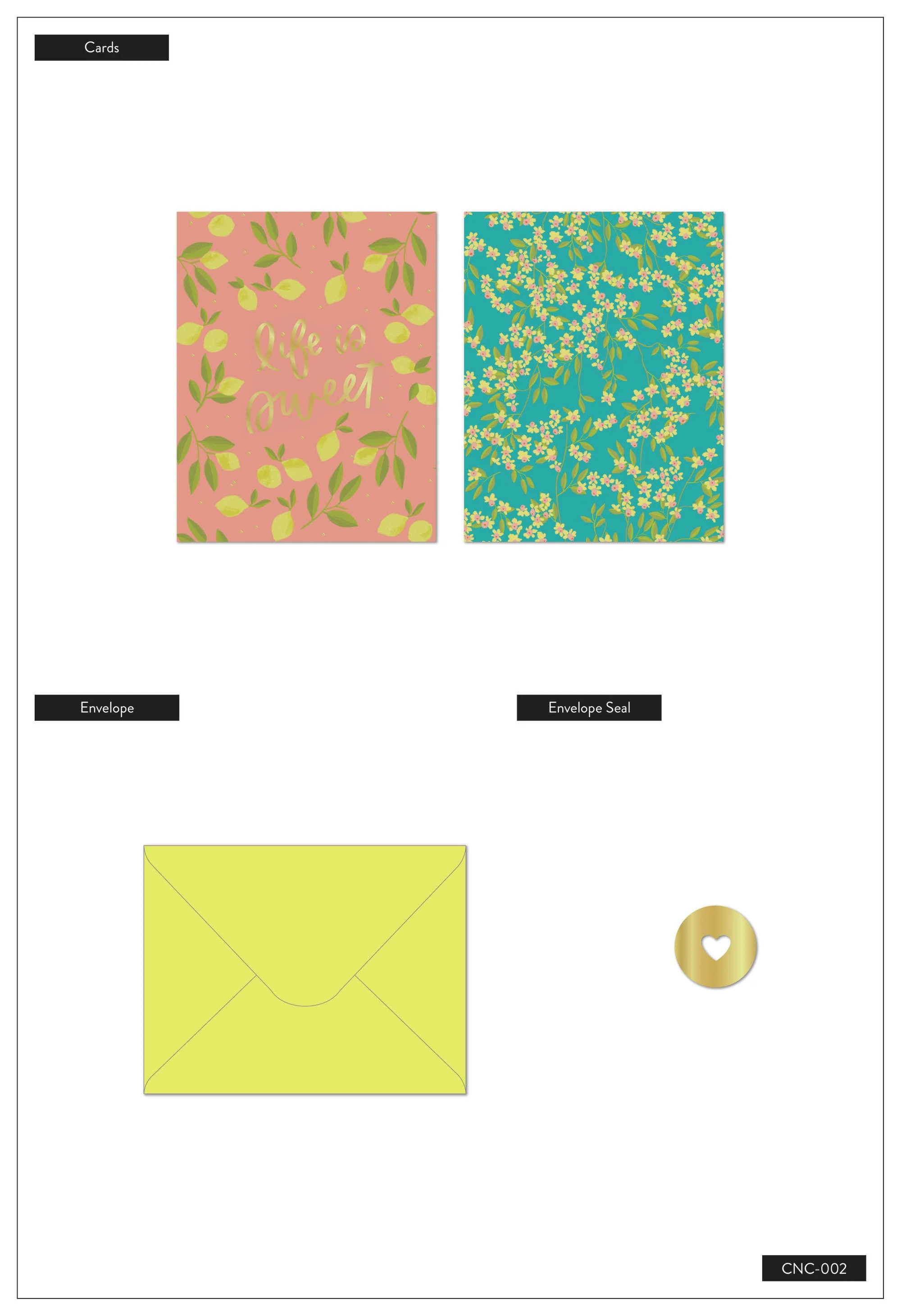 Happy Planner x Marabou Design Sweet Florals Note Cards - Image 4