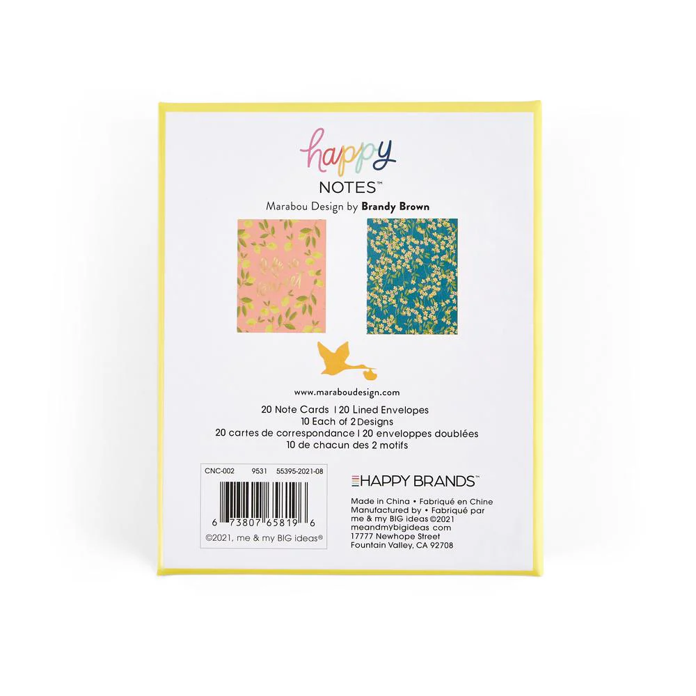Happy Planner x Marabou Design Sweet Florals Note Cards - Image 5