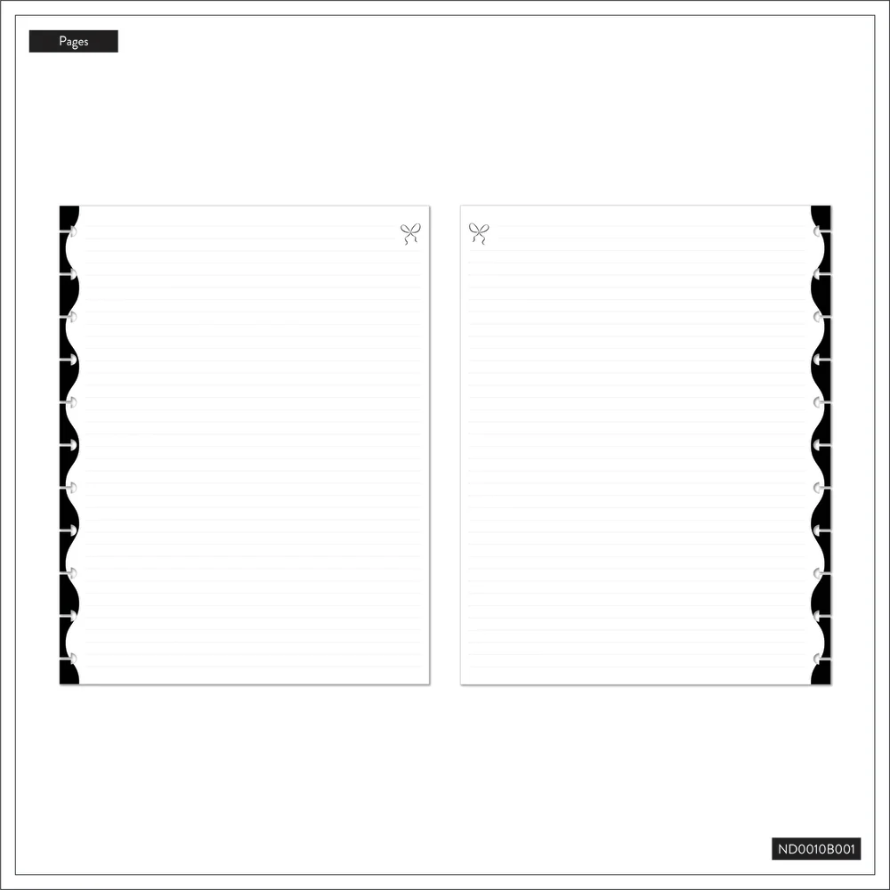Sweet & Simple - Dotted Lined Big Notebook - 60 Sheets - Image 7