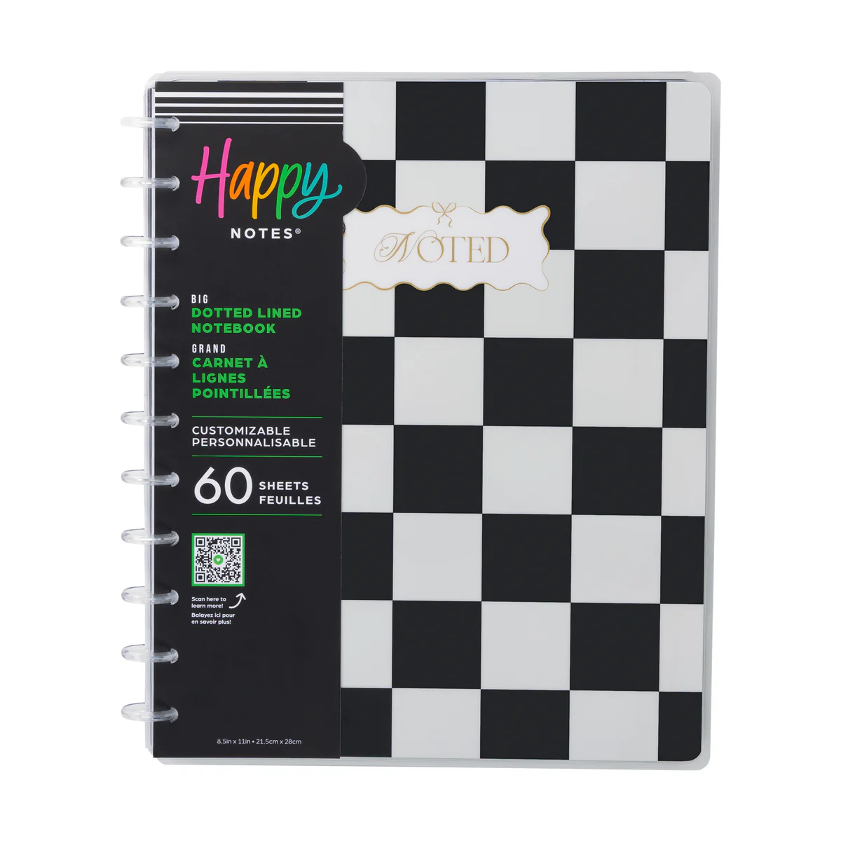 Sweet & Simple - Dotted Lined Big Notebook - 60 Sheets - Image 8