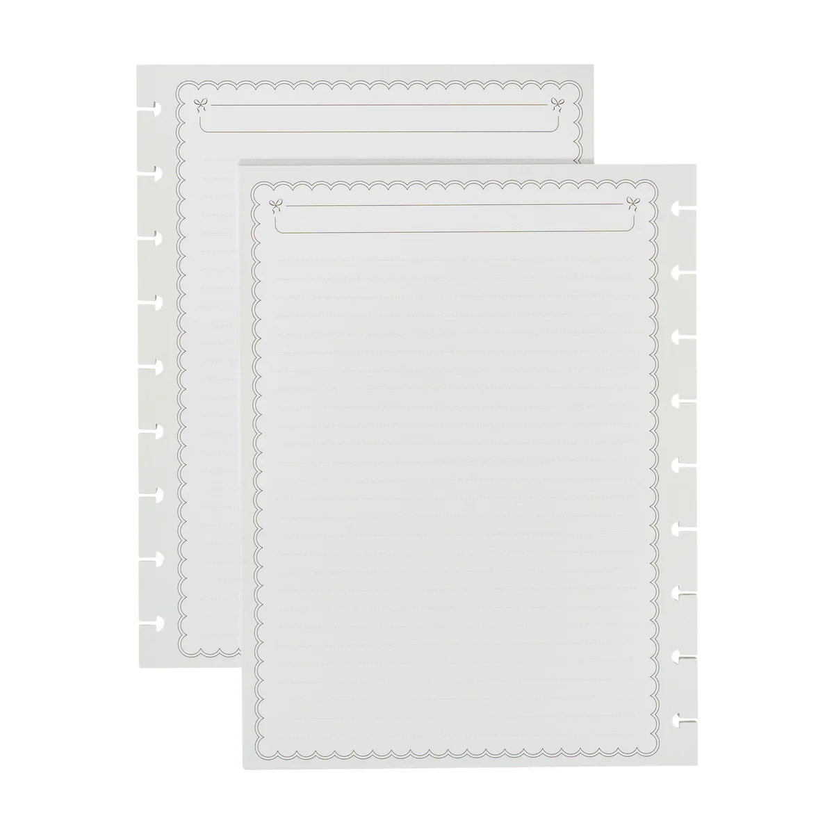 Sweet & Simple - Dotted Lined Classic Filler Paper - 40 Sheets