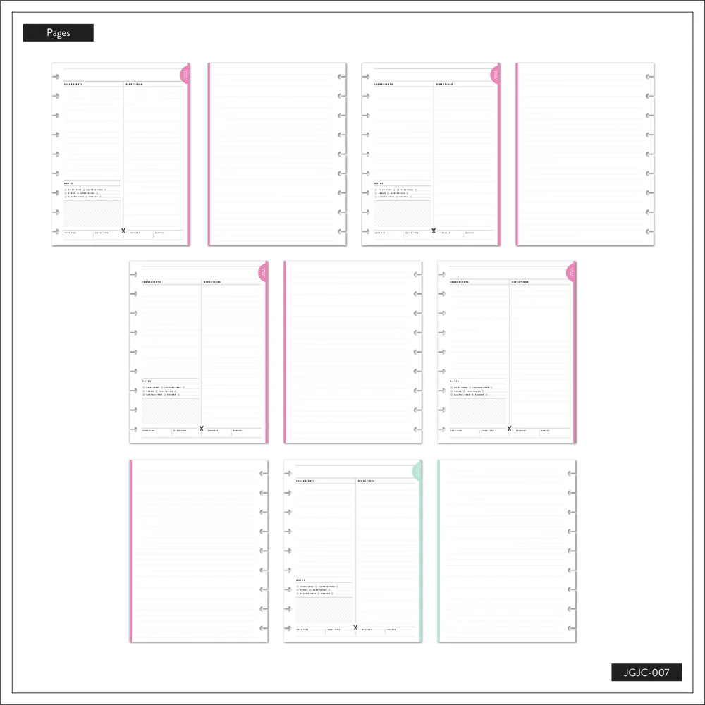 Sweets + Baking - Classic Recipe Journal - 80 Sheets - Image 7