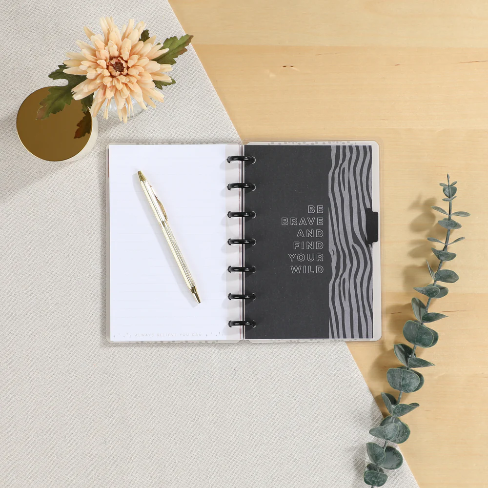 Taming the Wild - Dot Grid + Dotted Lined Mini Notebook - 60 Sheets - Image 4