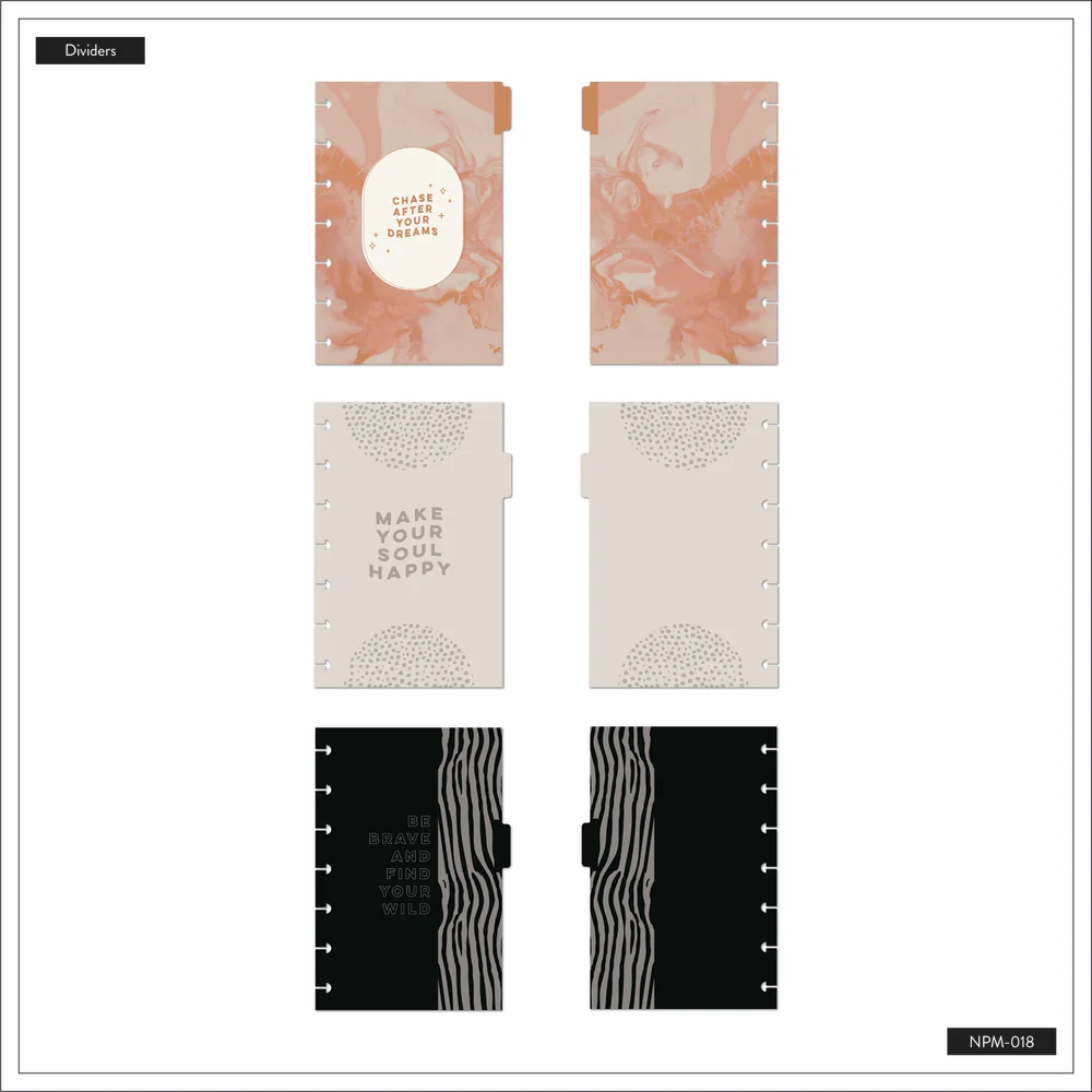 Taming the Wild - Dot Grid + Dotted Lined Mini Notebook - 60 Sheets - Image 6