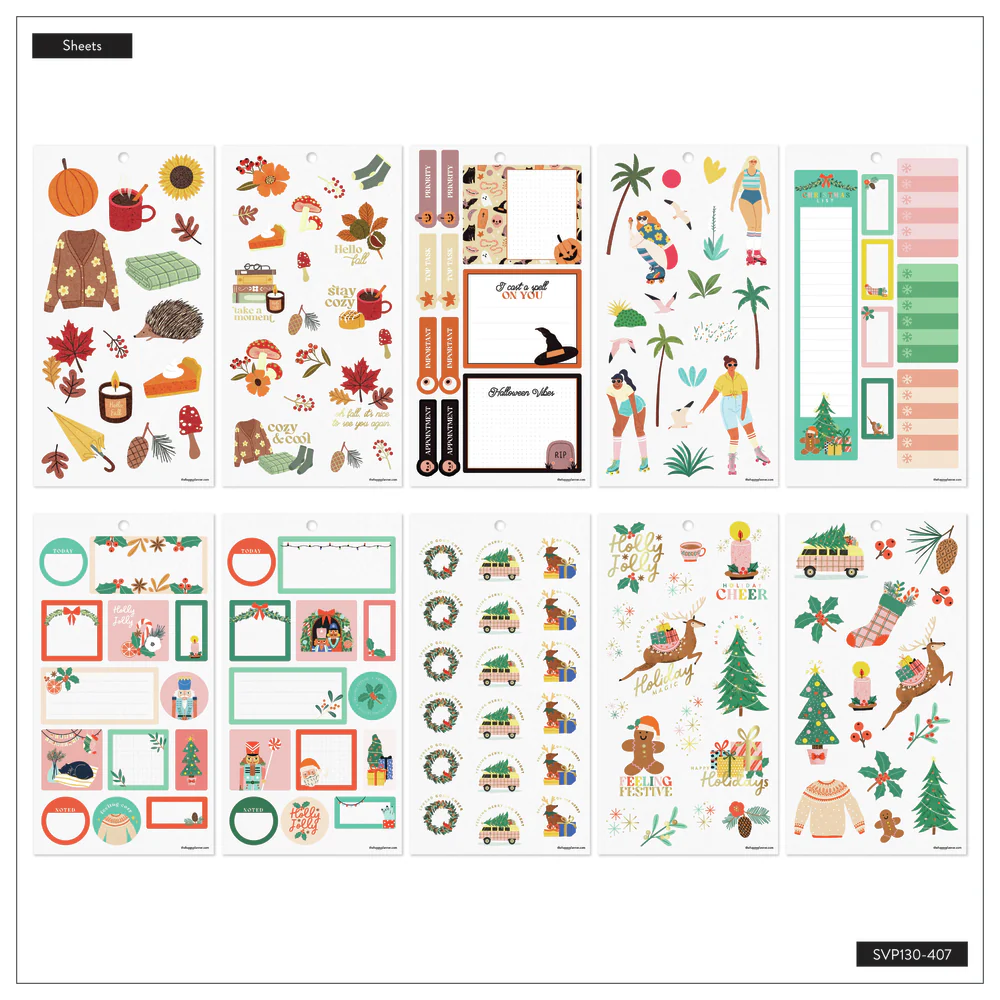 Tània Garcia x Happy Planner Seasonal - Value Pack Stickers - Image 7