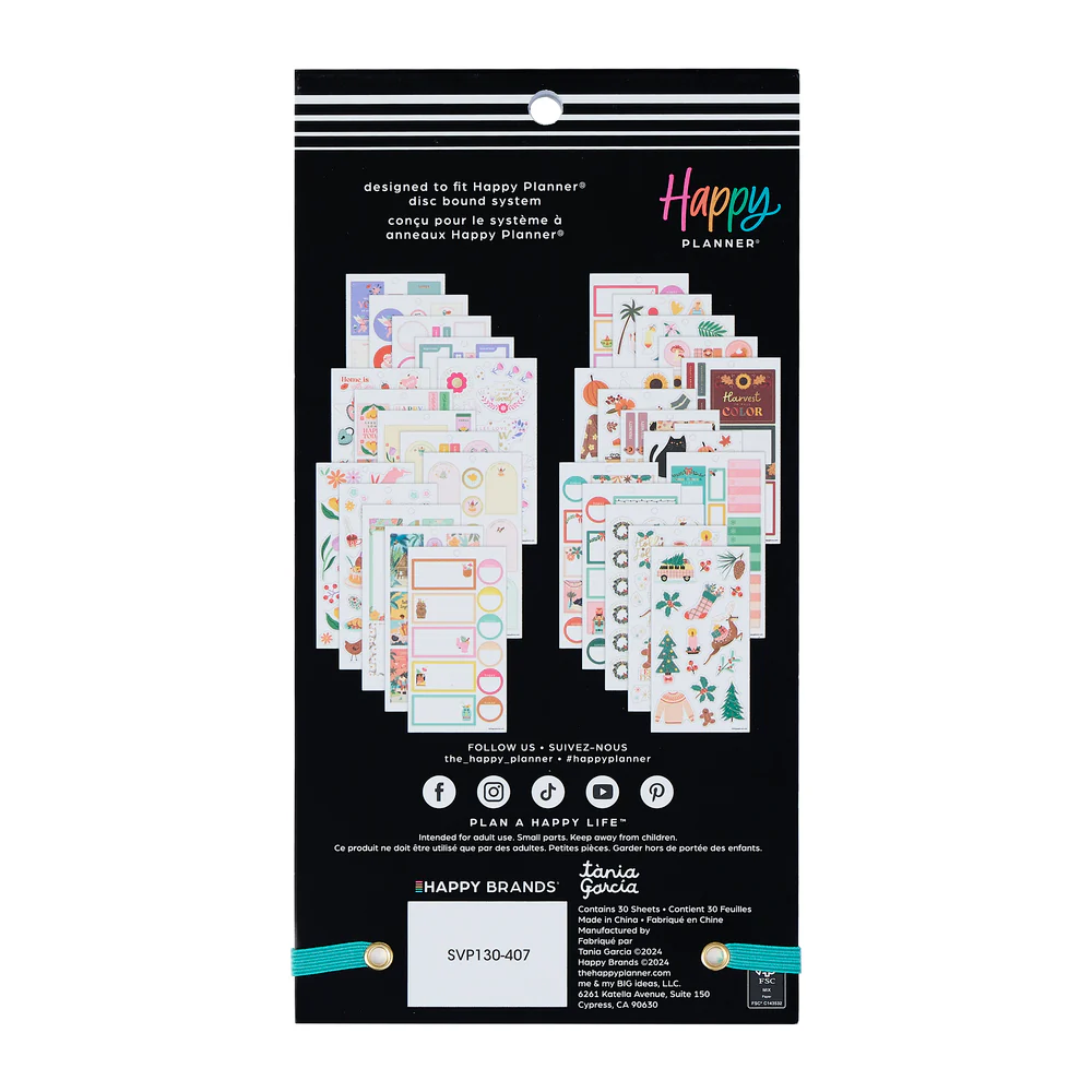 Tània Garcia x Happy Planner Seasonal - Value Pack Stickers - Image 8
