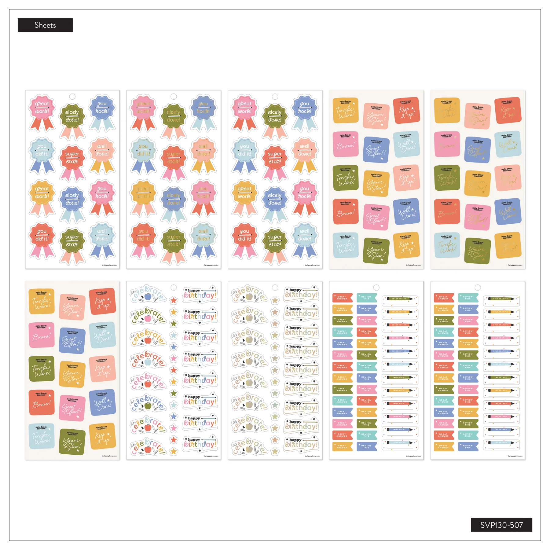Teacher Rewards - Value Pack Stickers - Big - Image 10