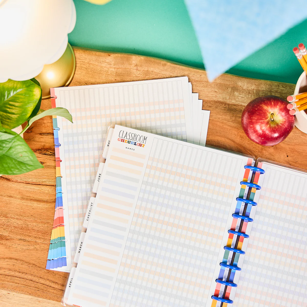 Teachers Are Heroes - Big Teacher Checklist Filler Paper - 40 Sheets - Image 5