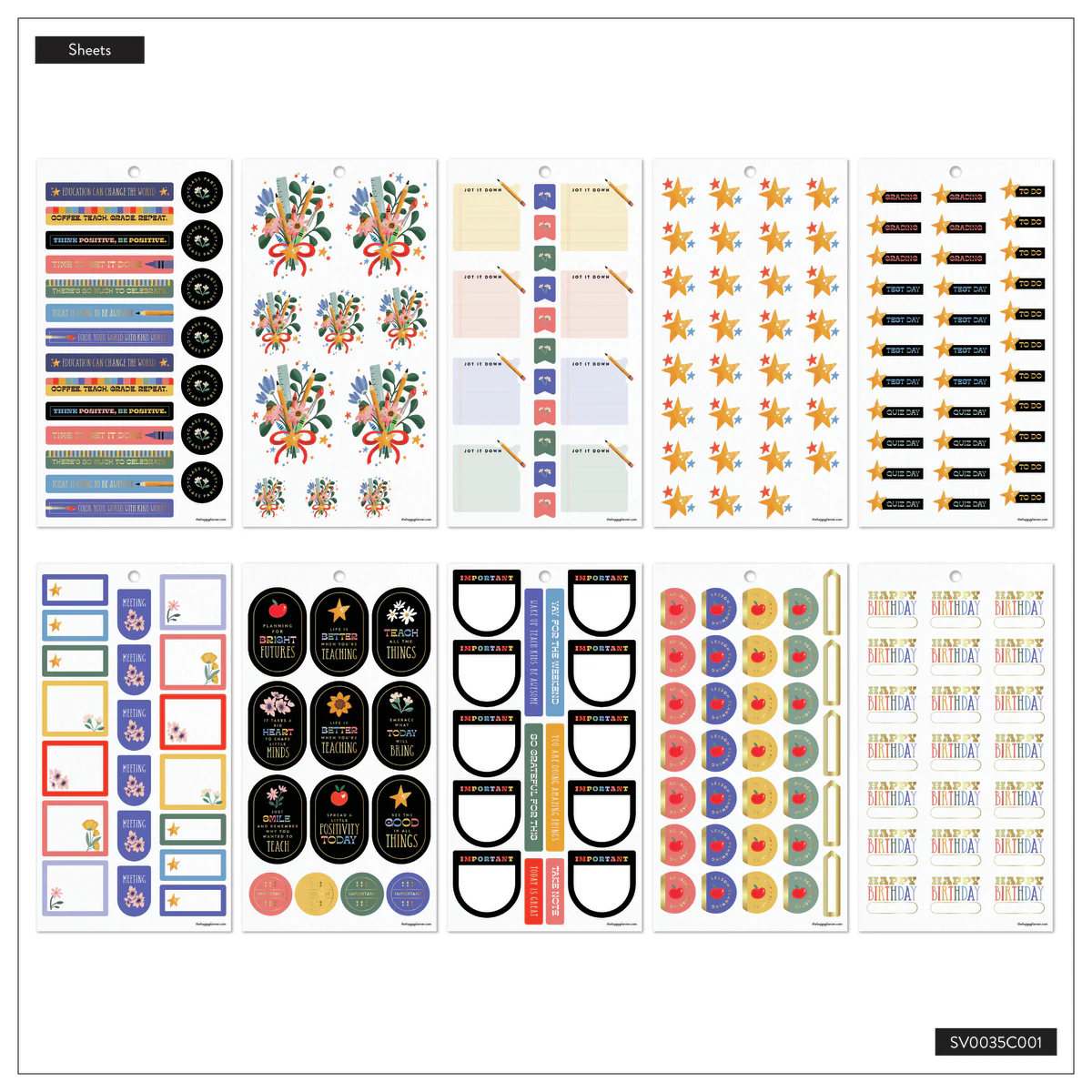 Teachers Are Heroes - Value Pack Stickers - Image 10