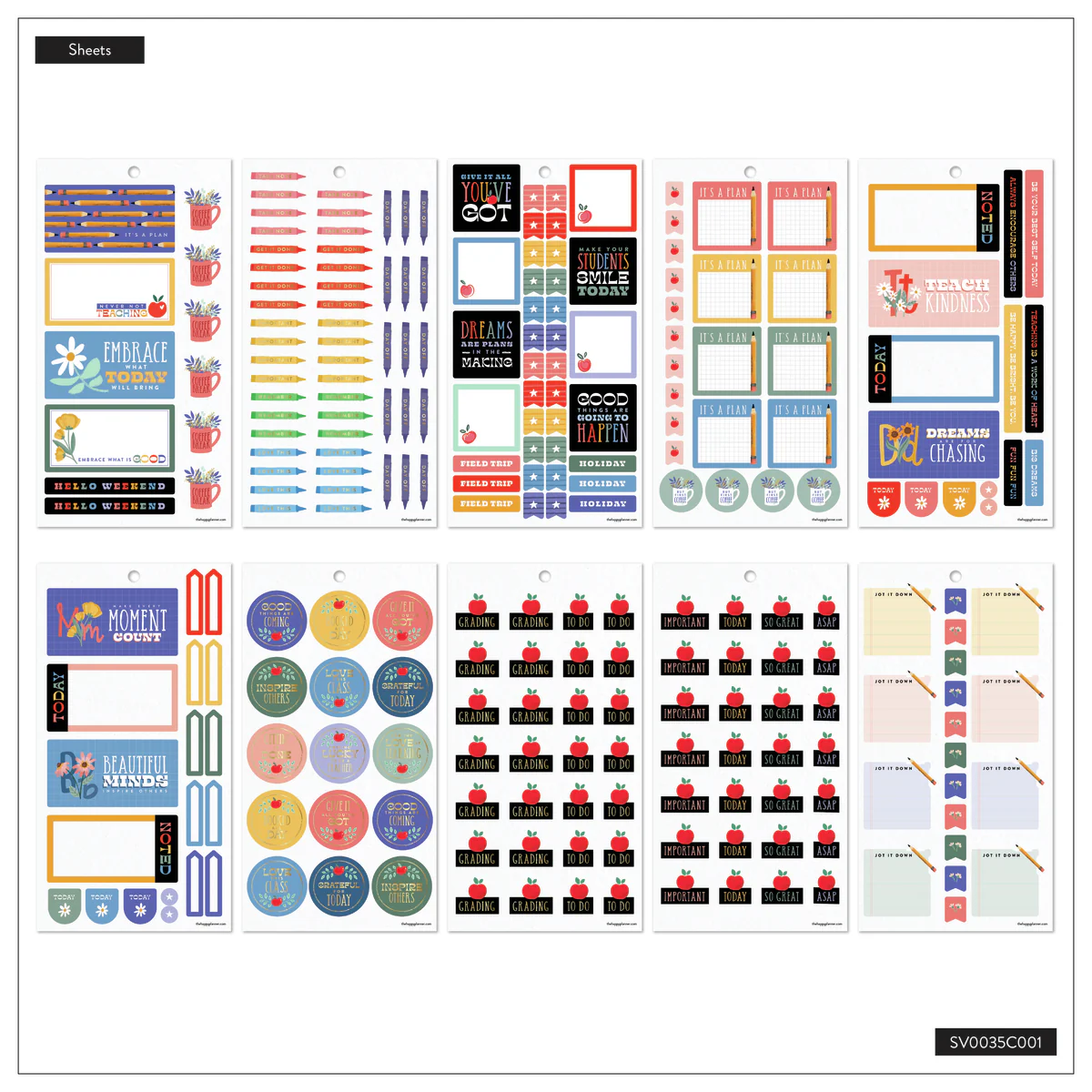 Teachers Are Heroes - Value Pack Stickers - Image 8