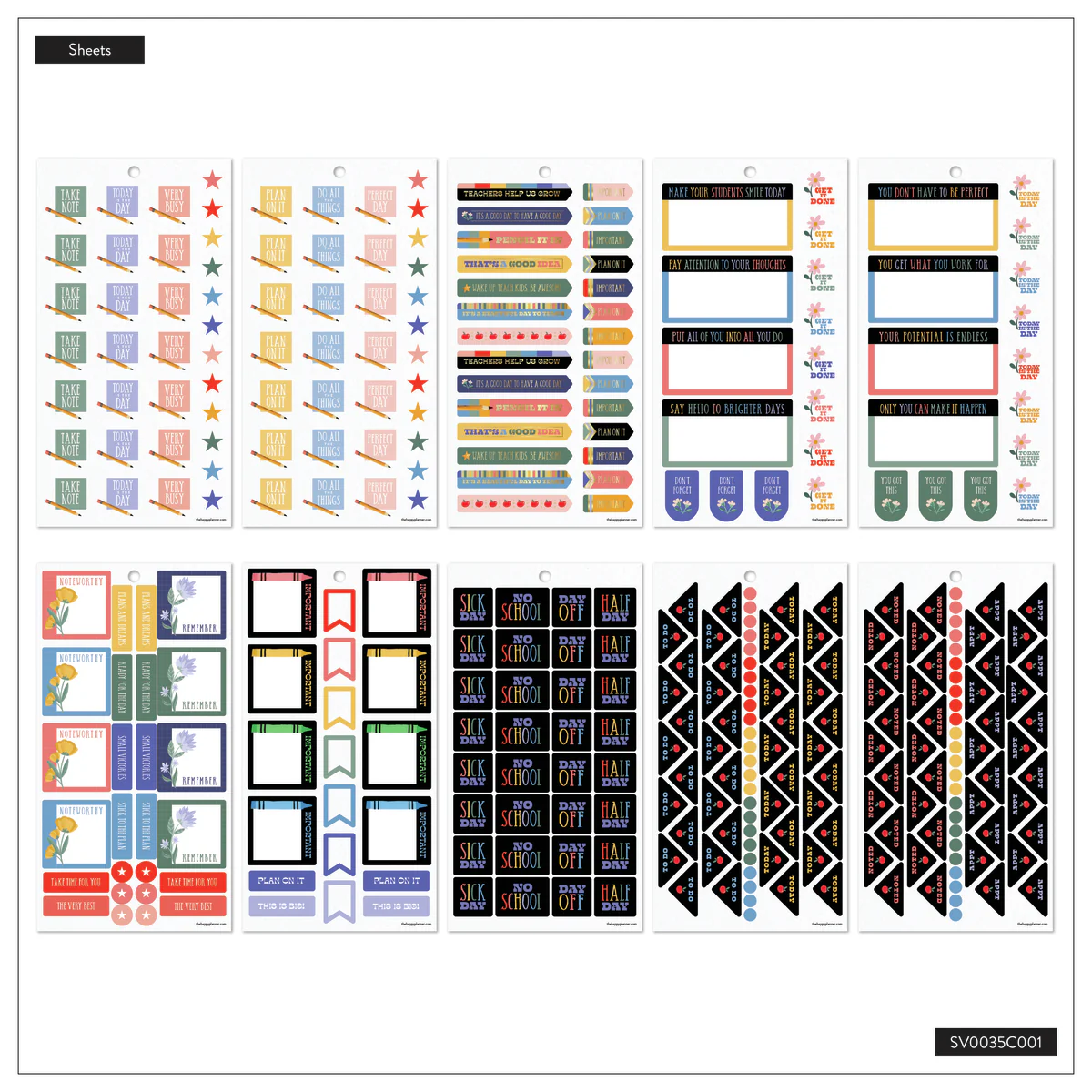 Teachers Are Heroes - Value Pack Stickers - Image 9