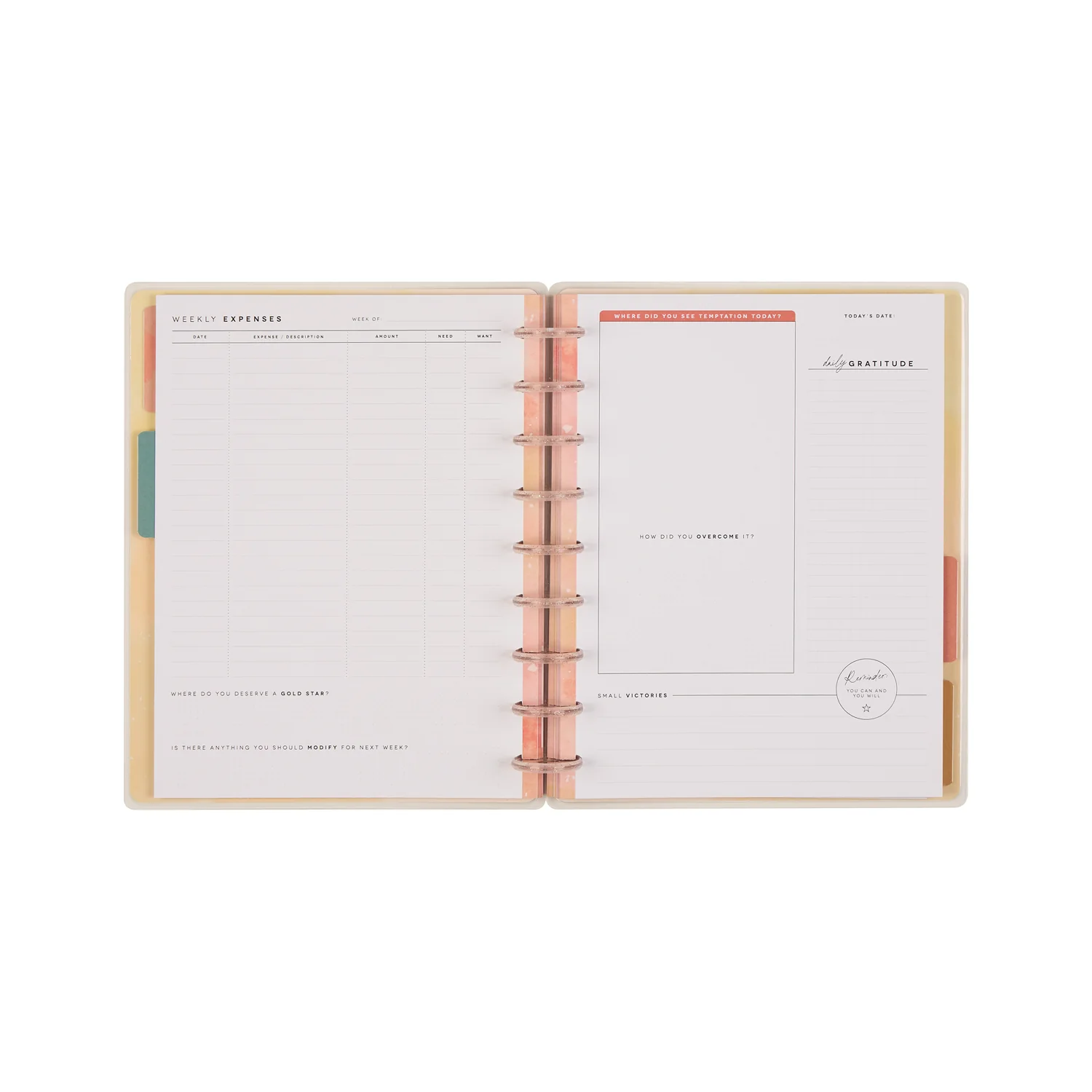 Textured Canvas Budget - Classic Guided Budget Journal - 40 Sheets - Image 14