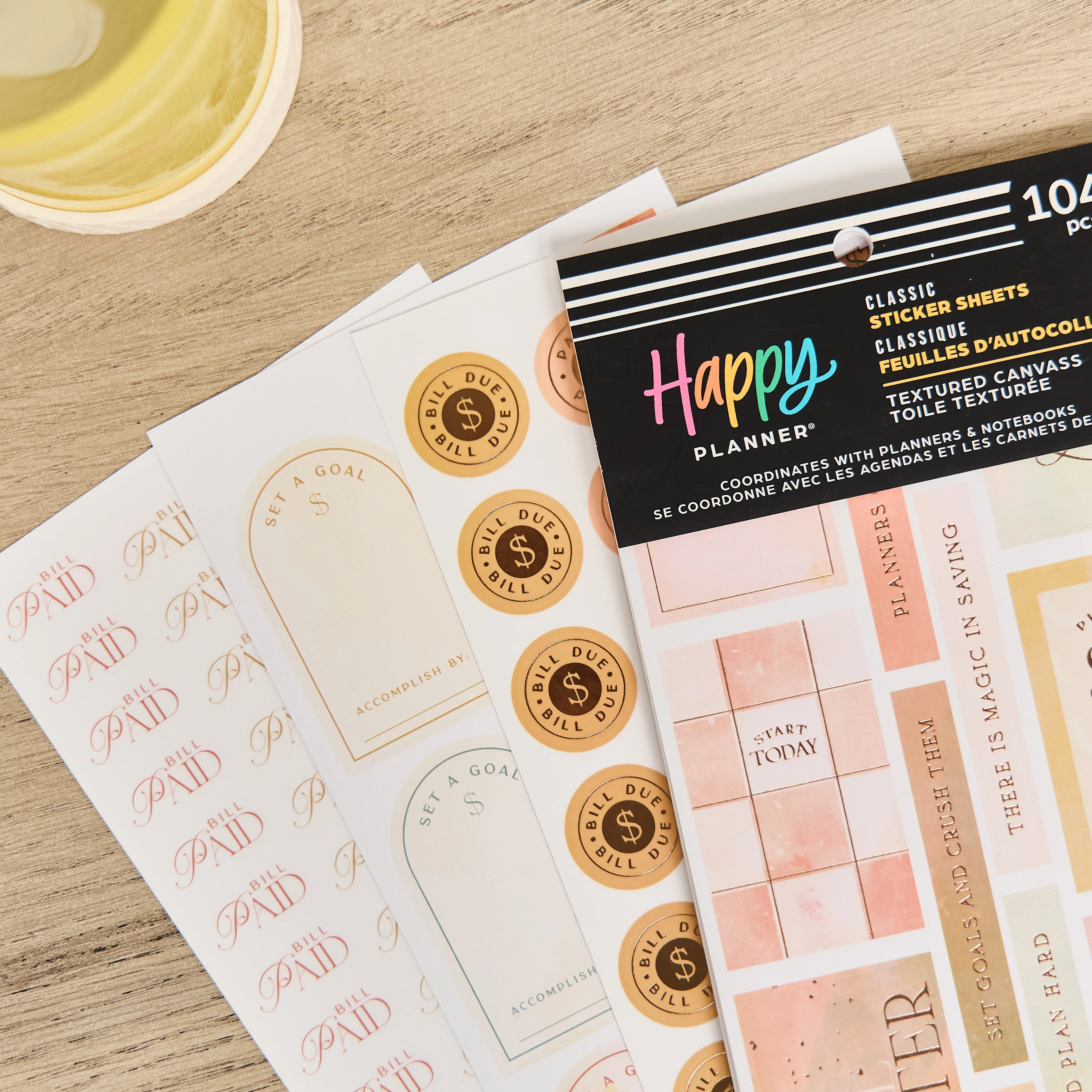 Textured Canvas Budget - Value Pack Stickers  - Image 6
