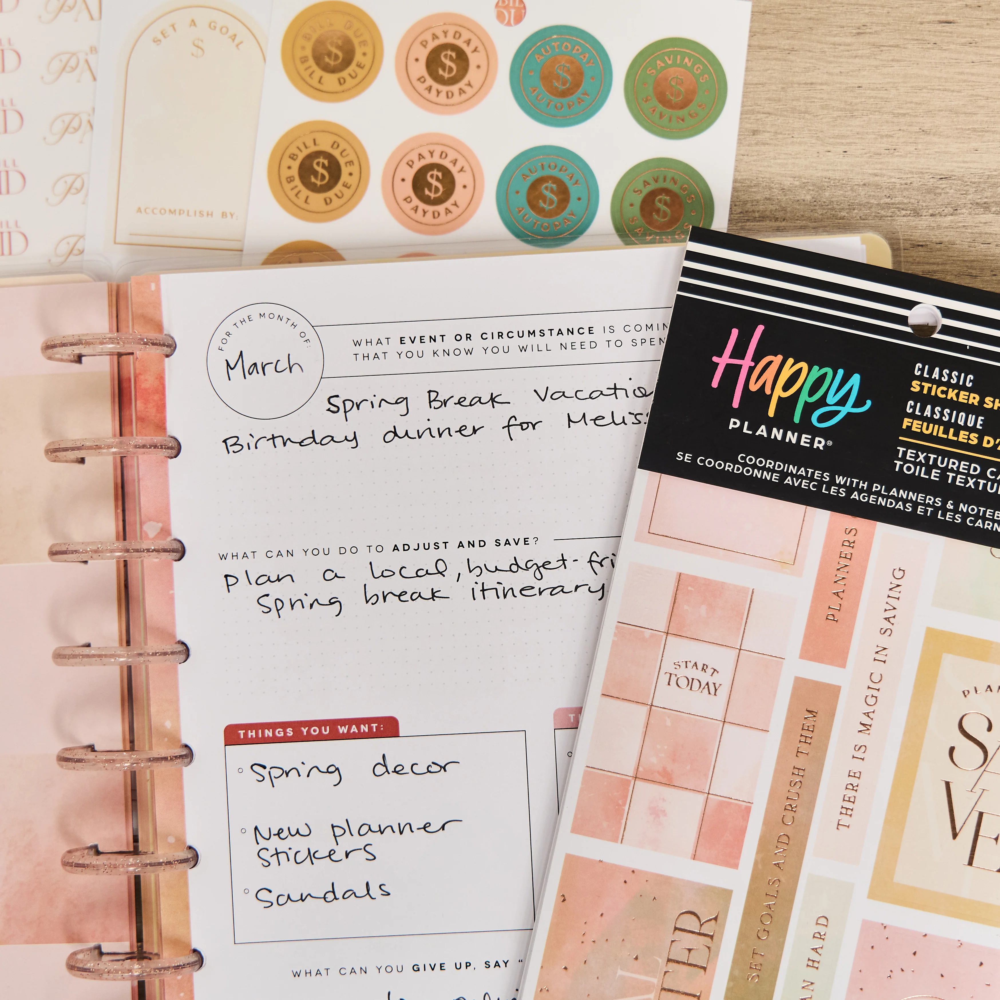 Textured Canvas Budget - Value Pack Stickers  - Image 7