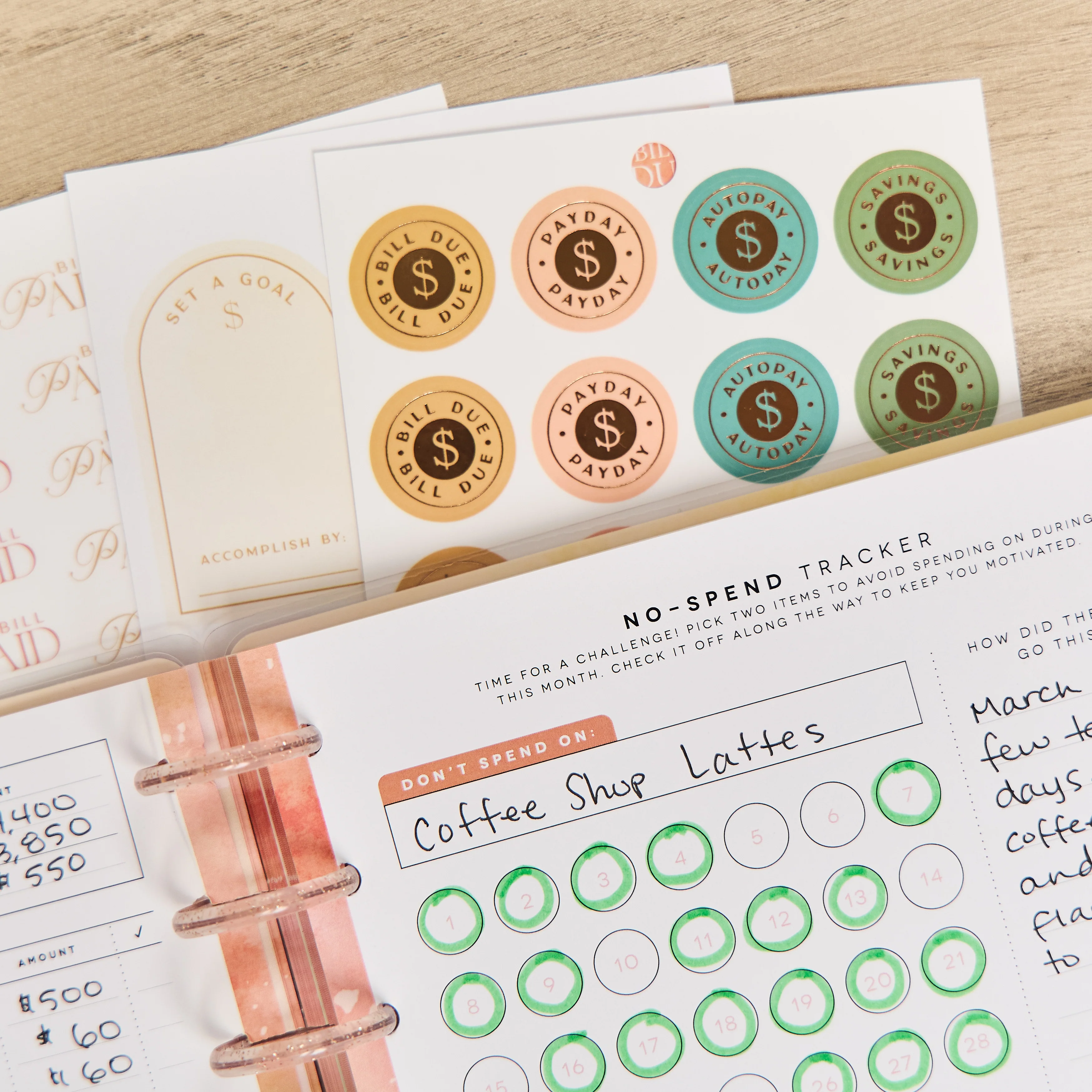 Textured Canvas Budget - Value Pack Stickers  - Image 8