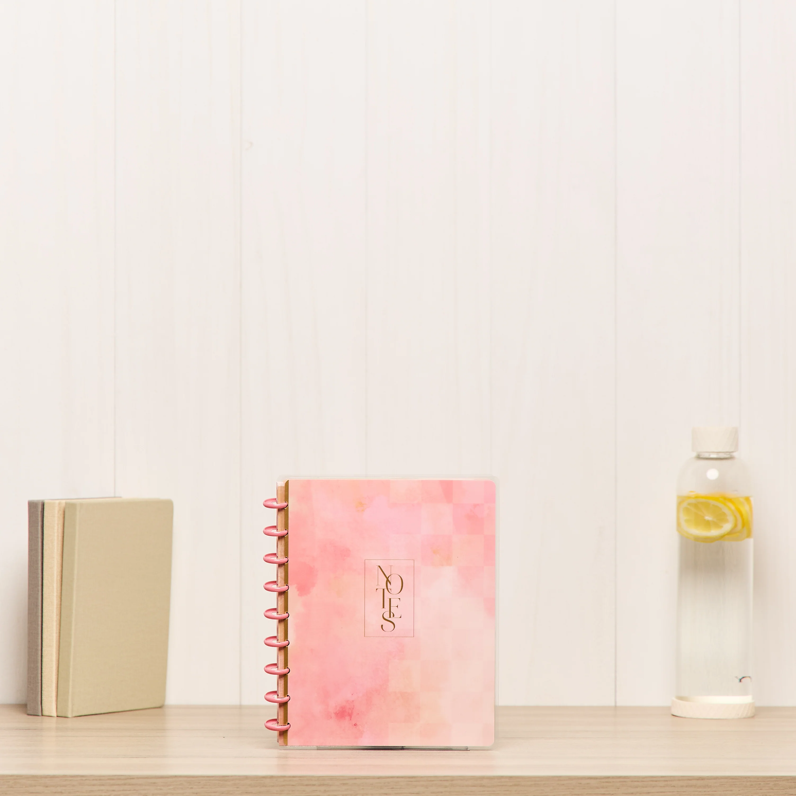 Textured Canvas - Dotted Lined Classic Notebook - 60 Sheets - Image 3