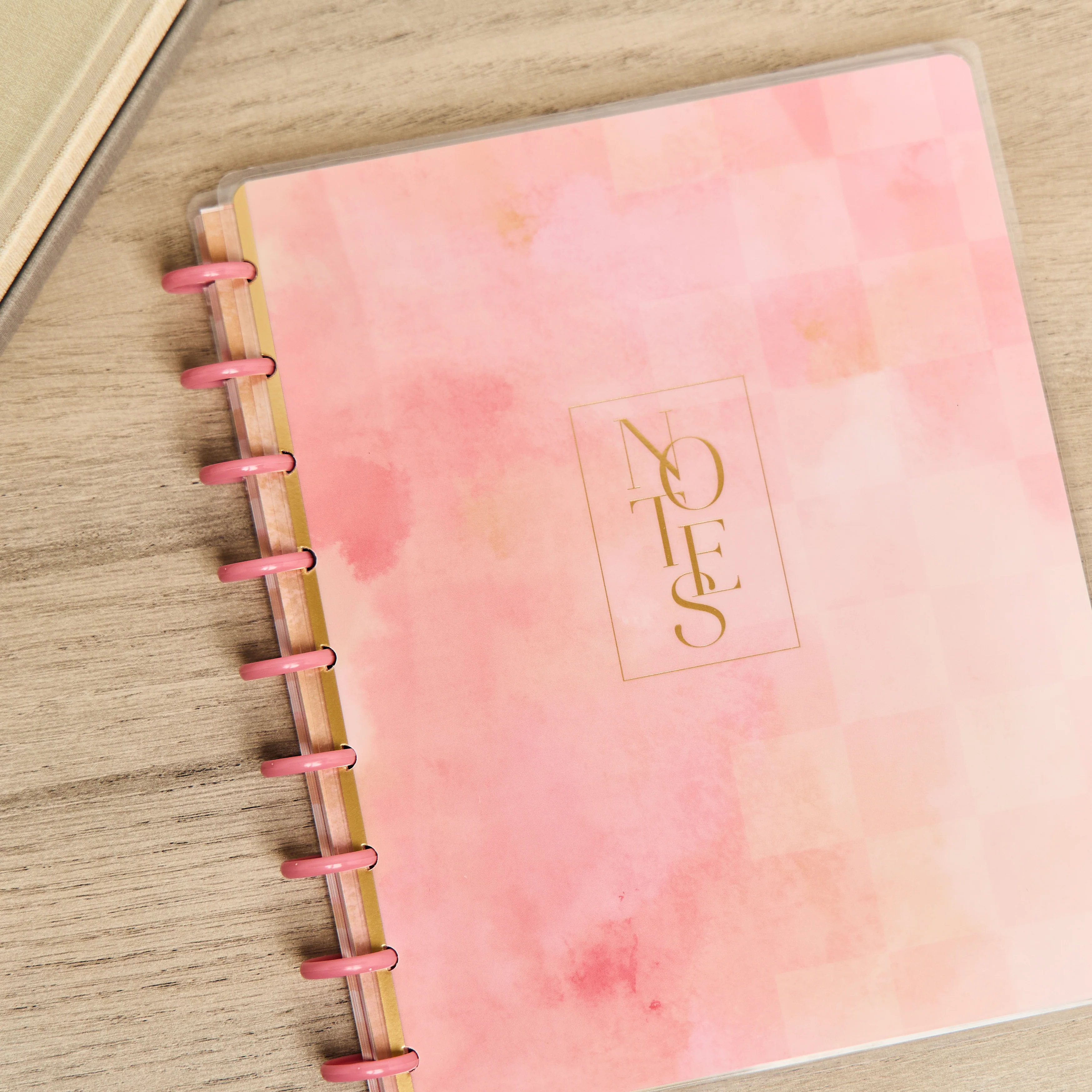 Textured Canvas - Dotted Lined Classic Notebook - 60 Sheets - Image 5