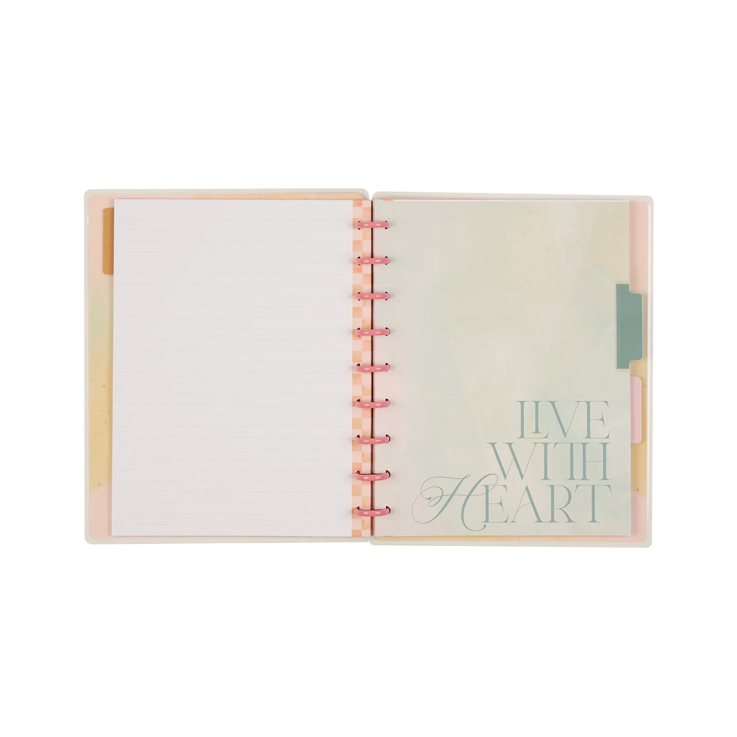 Textured Canvas - Dotted Lined Classic Notebook - 60 Sheets - Image 8