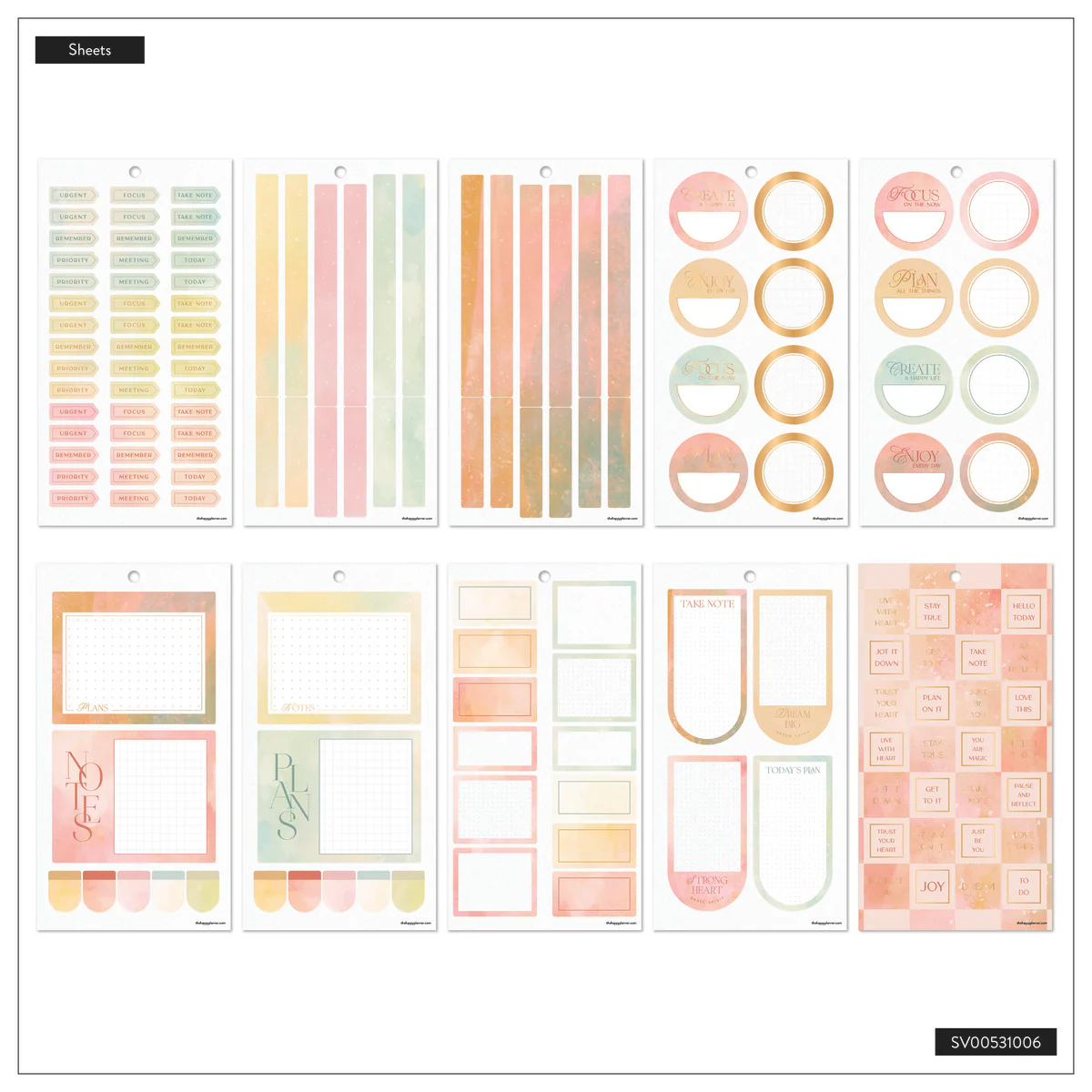 Textured Canvas - Value Pack Stickers - Big - Image 10