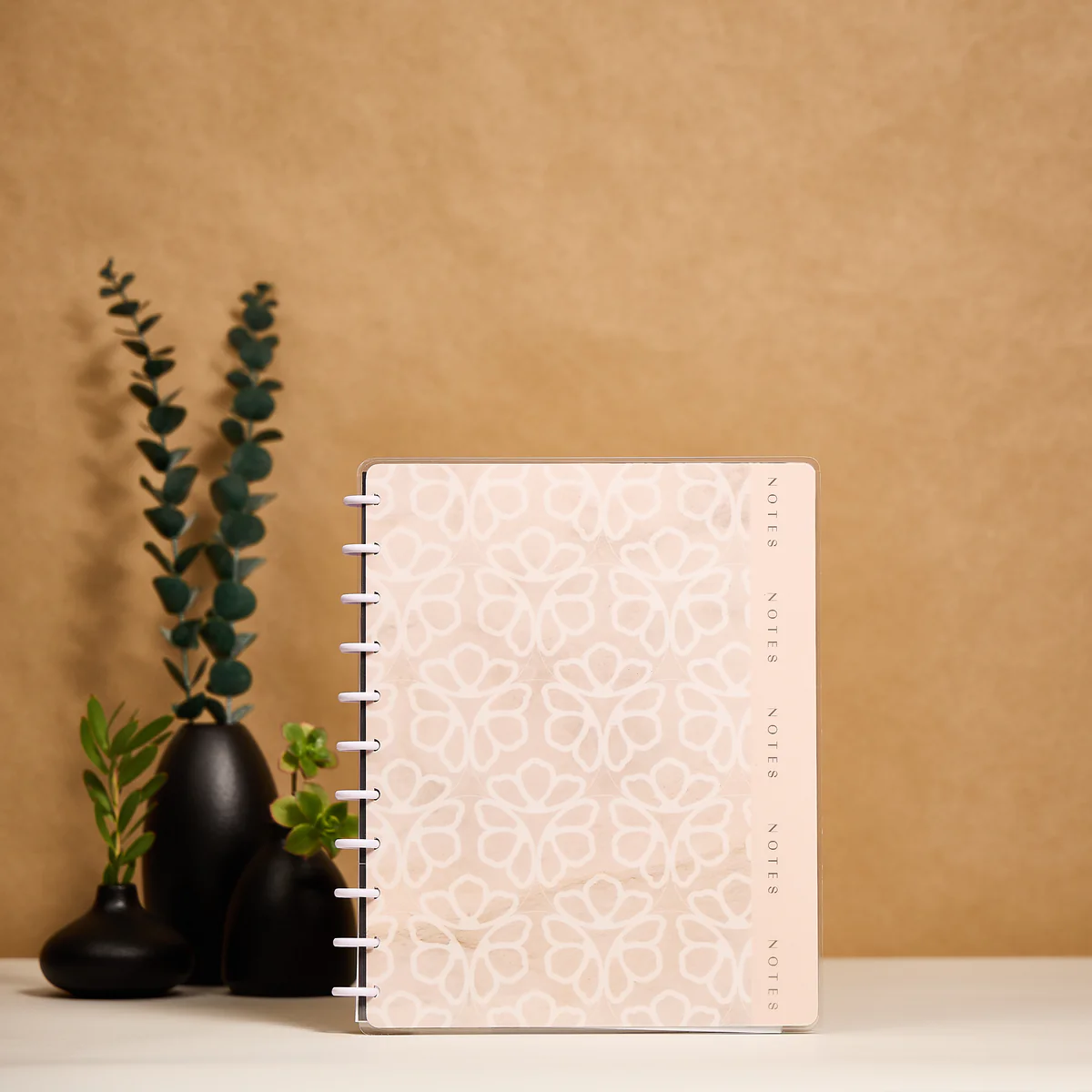 Textured Tile - Dotted Lined Big Notebook - 60 Sheets - Image 4