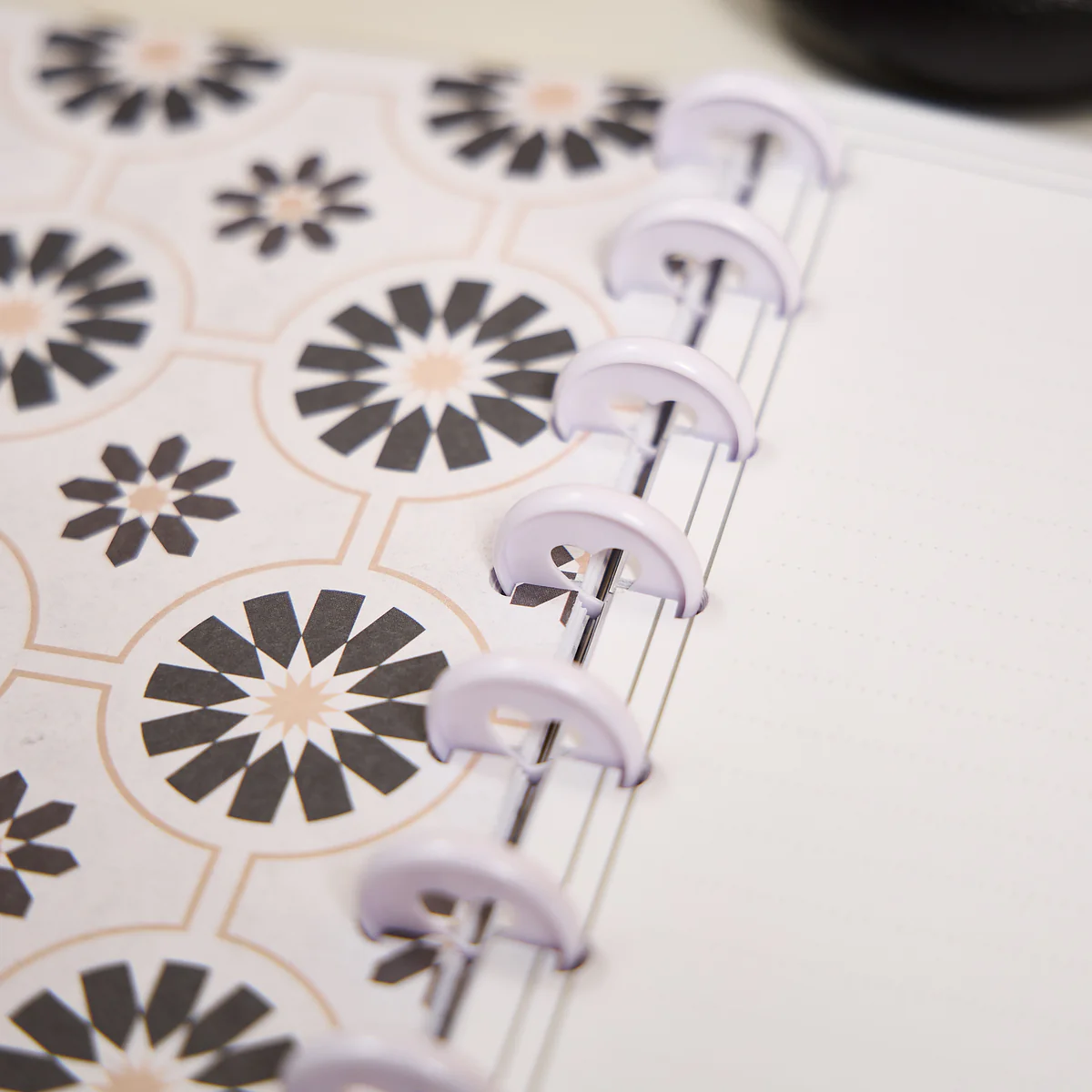 Textured Tile - Dotted Lined Big Notebook - 60 Sheets - Image 5