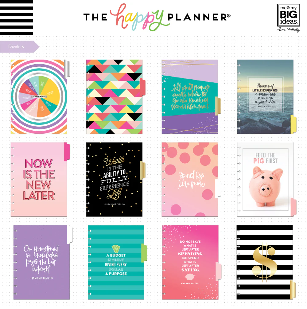 The Happy Planner® 12 Month Box Kit - Wealth (budget) - Image 3