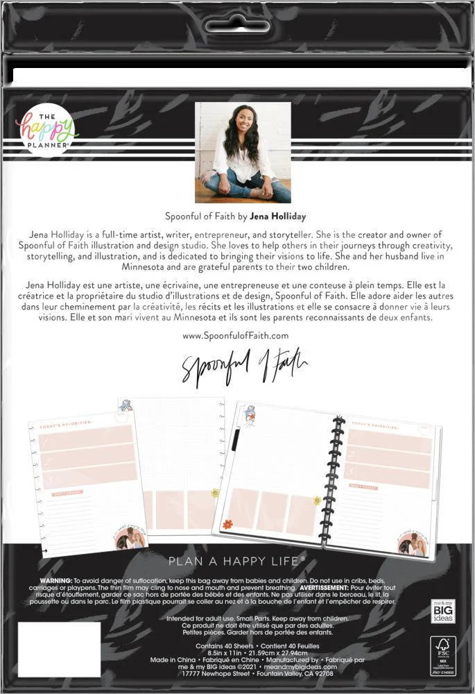 The Happy Planner x Spoonful of Faith Amazing Things Big Filler Paper - Image 5
