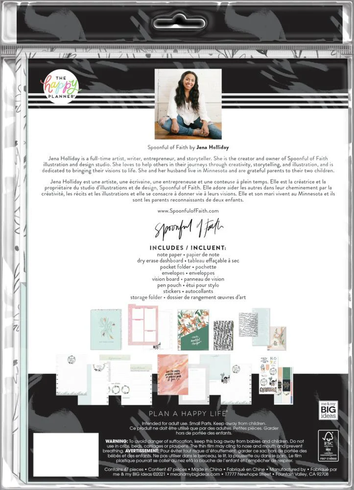 The Happy Planner x Spoonful of Faith Grace Changes Everything Classic Faith Planner Companion - Image 6