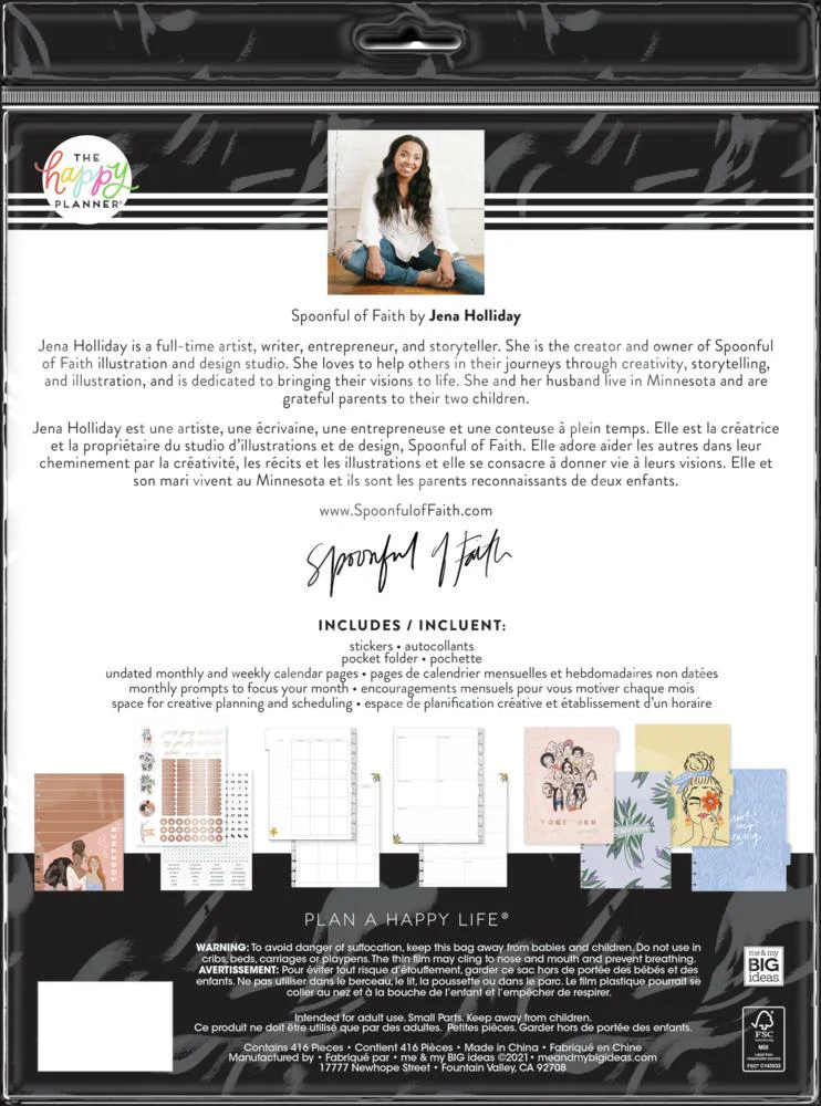 The Happy Planner x Spoonful of Faith Unstoppable Together Big Extension Pack - Image 7