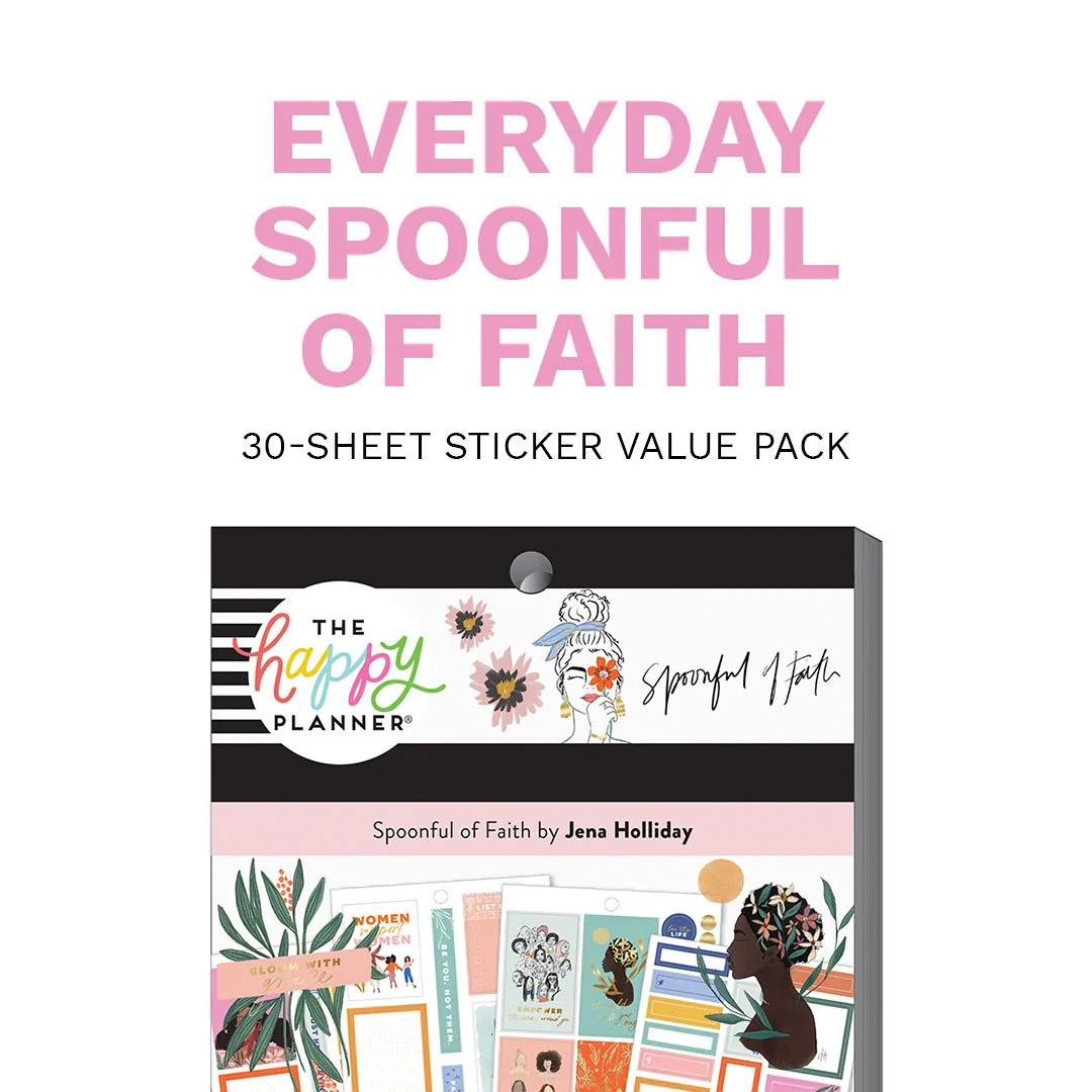 The Happy Planner x Spoonful of Faith Value Pack Stickers - Everyday - Image 6