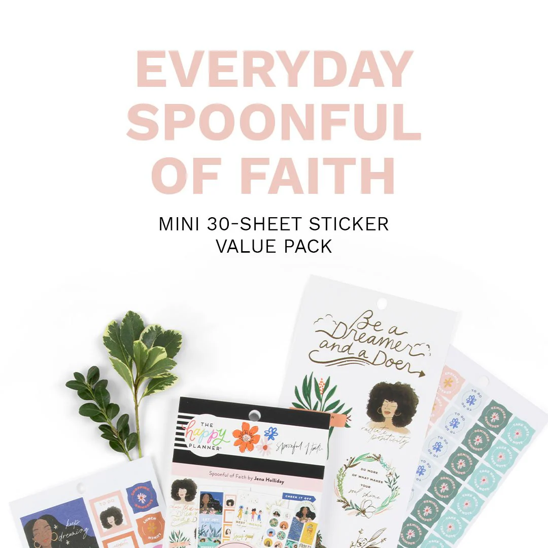 The Happy Planner x Spoonful of Faith Value Pack Stickers - Faith - Mini - Image 7