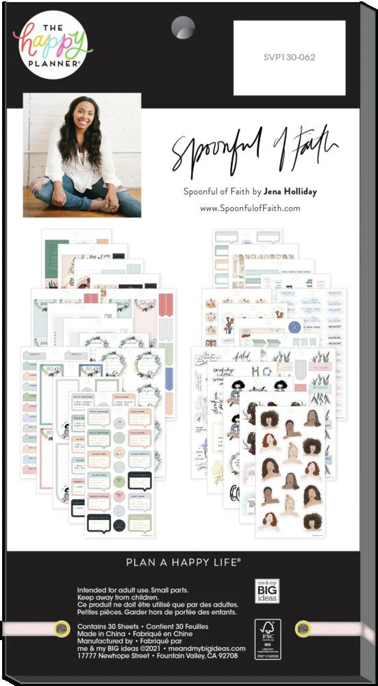 The Happy Planner x Spoonful of Faith Value Pack Stickers - Filled with Faith - Image 5