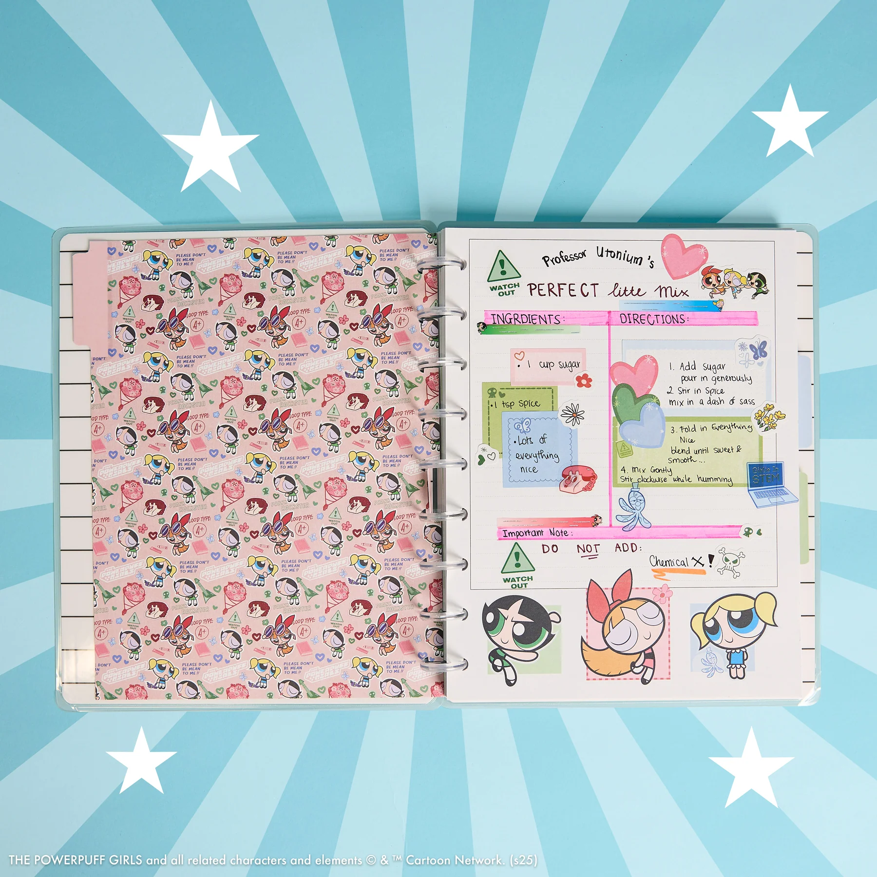 The Powerpuff Girls - Dotted Lined Classic Notebook - 60 Sheets - Image 13