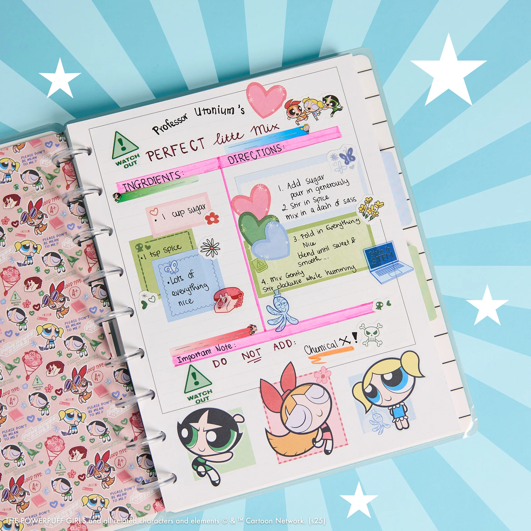 The Powerpuff Girls - Dotted Lined Classic Notebook - 60 Sheets - Image 14