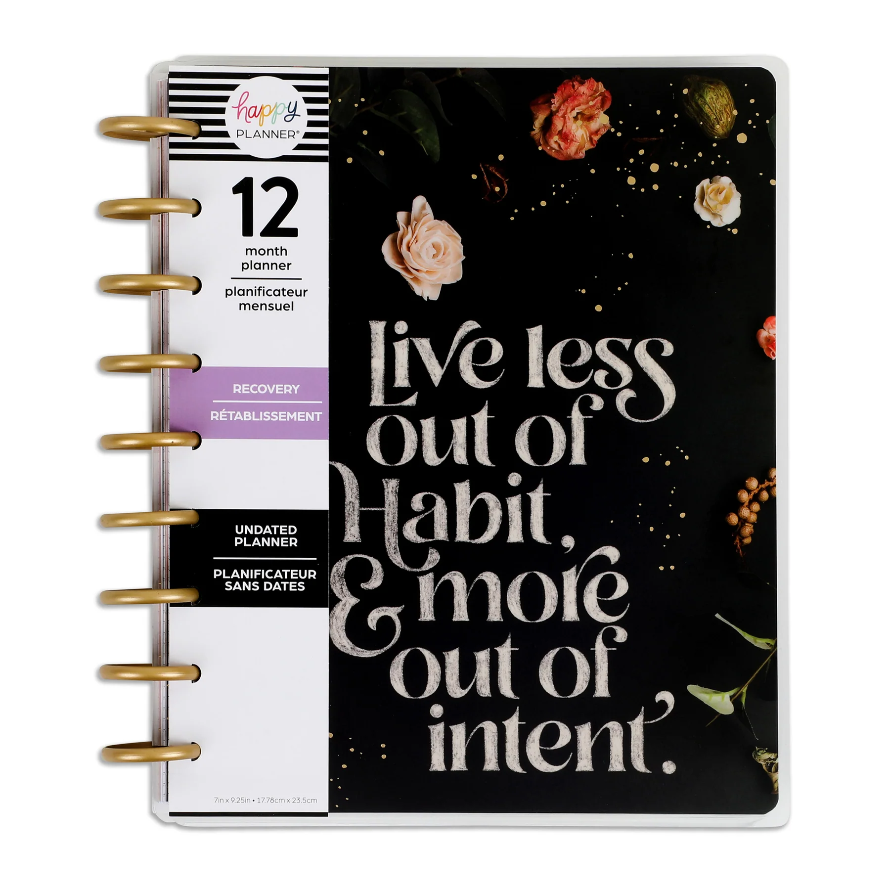 Undated Believe In You Happy Planner - Classic Recovery Layout - 12 Months - Image 10