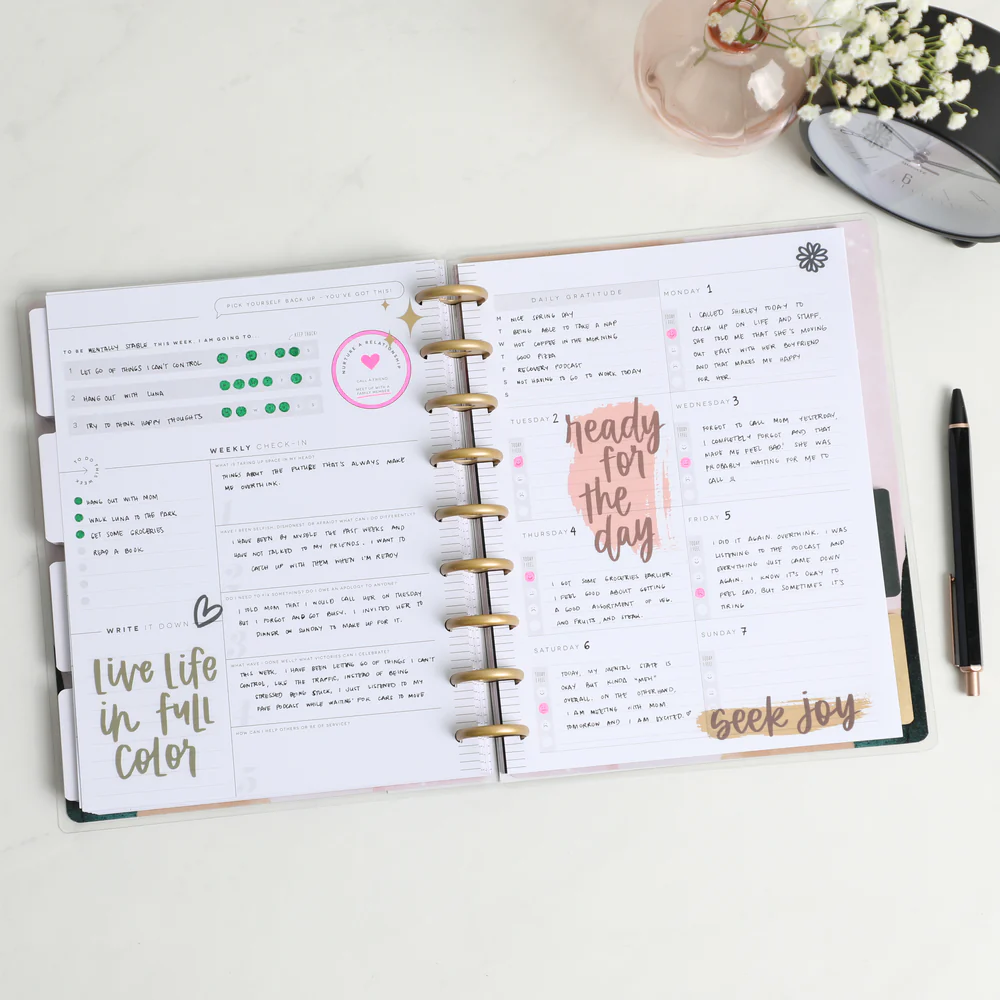 Undated Believe In You Happy Planner - Classic Recovery Layout - 12 Months - Image 3