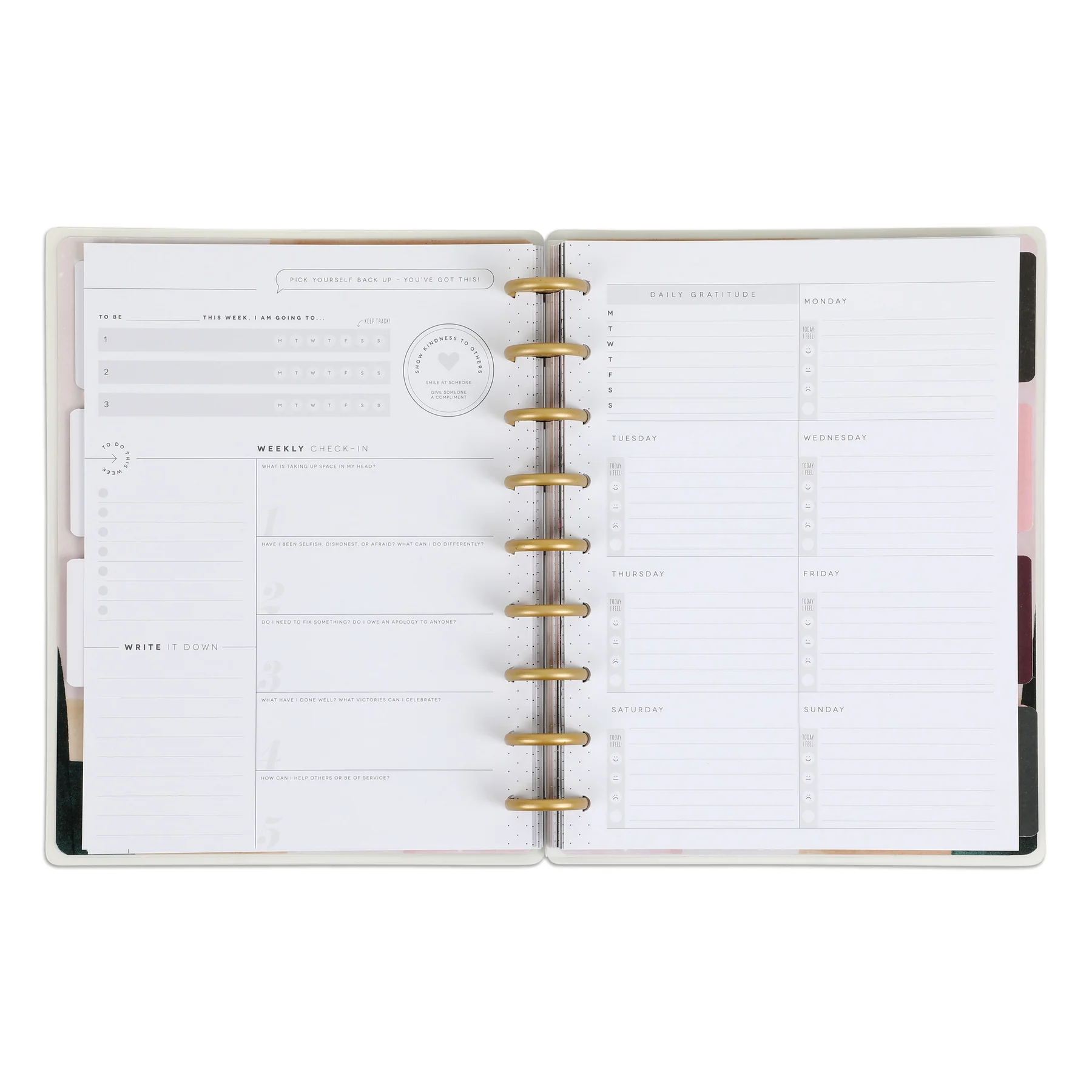 Undated Believe In You Happy Planner - Classic Recovery Layout - 12 Months - Image 7