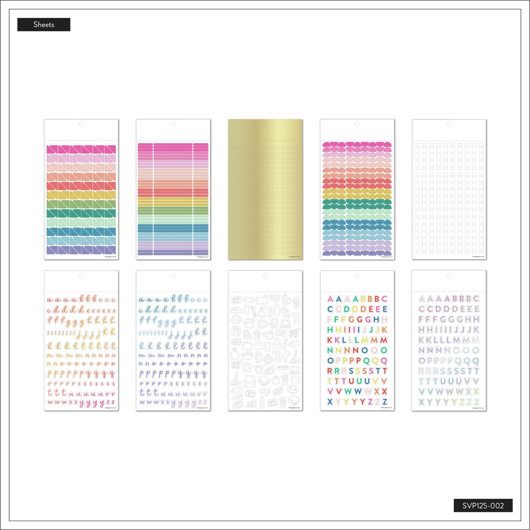 Value Pack Stickers - Bright Clear Essentials - Image 7