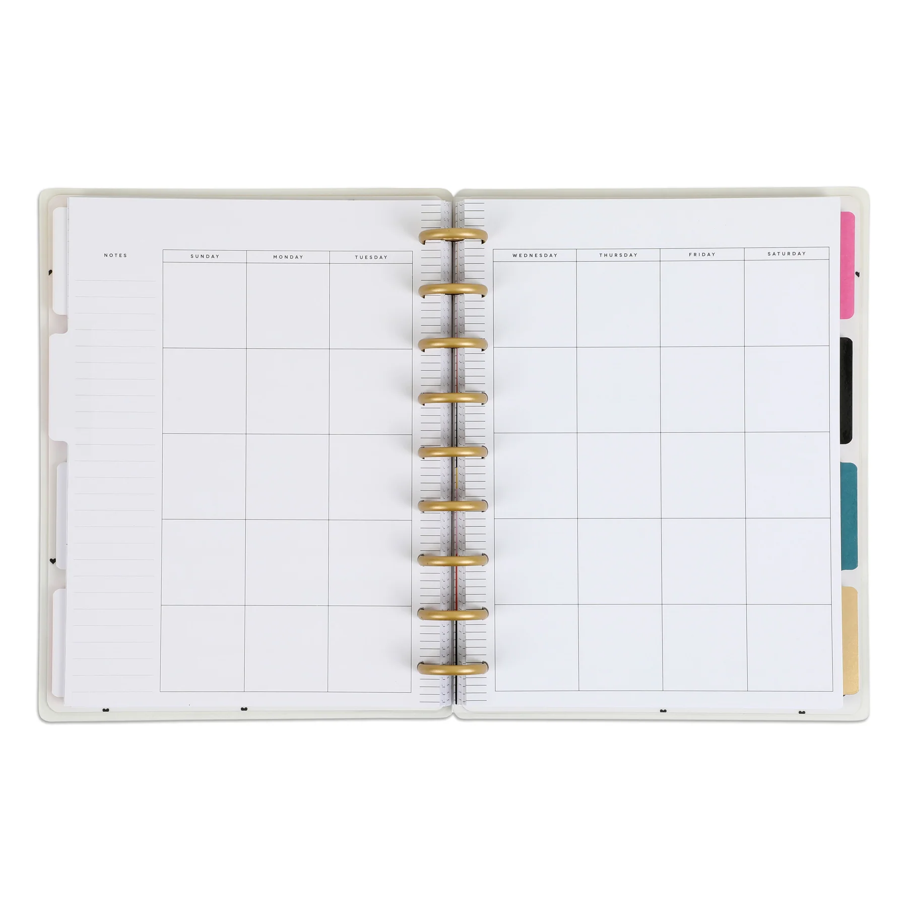 Undated Bright & Fun Happy Planner - Classic Vertical Layout - 12 Months - Image 3
