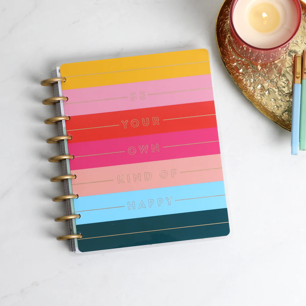 Undated Bright & Fun Happy Planner - Classic Vertical Layout - 12 Months - Image 5