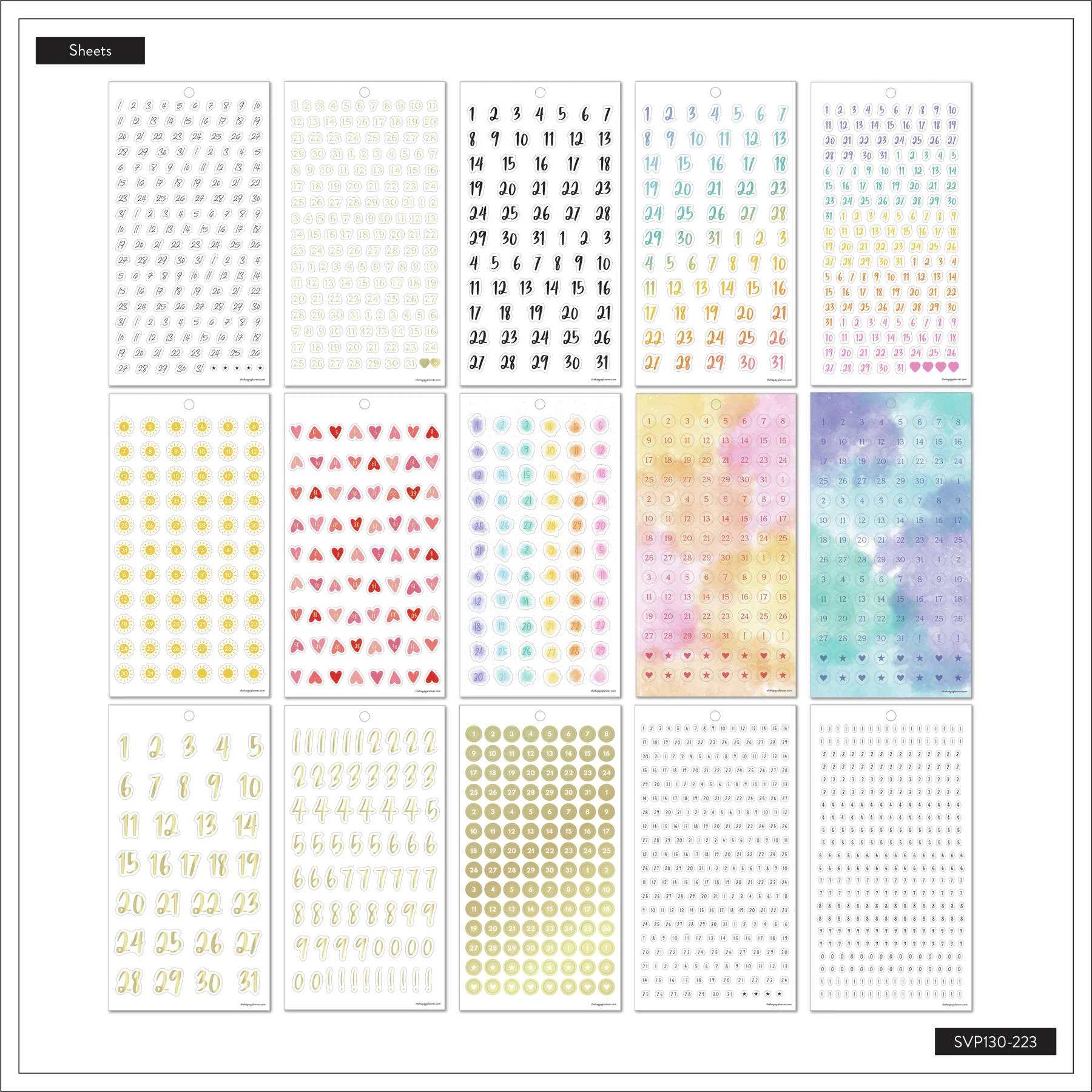 Value Pack Stickers - Essential Dates and Numbers - Image 4