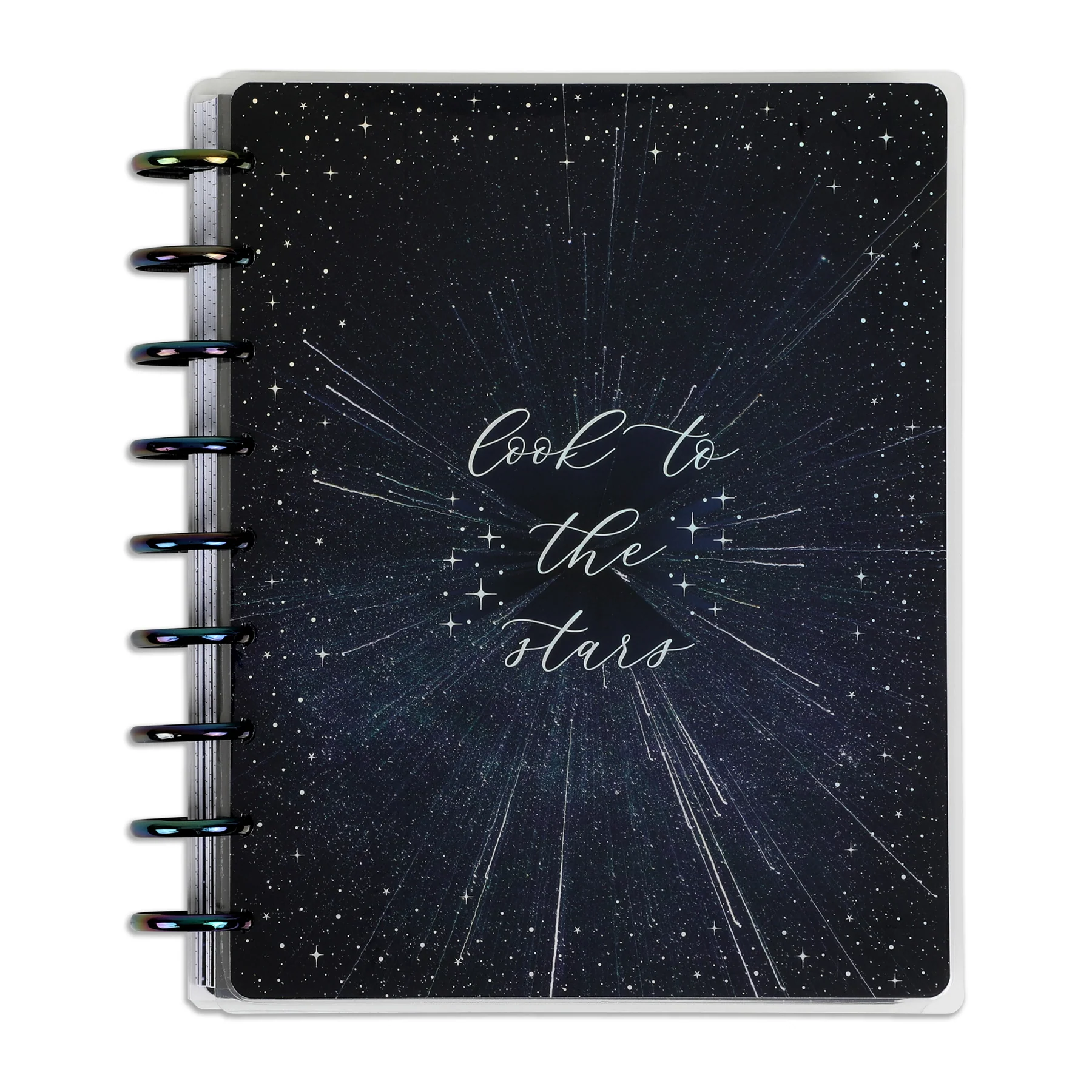 Undated Look to the Stars Happy Planner - Classic Vertical Layout - 12 Months