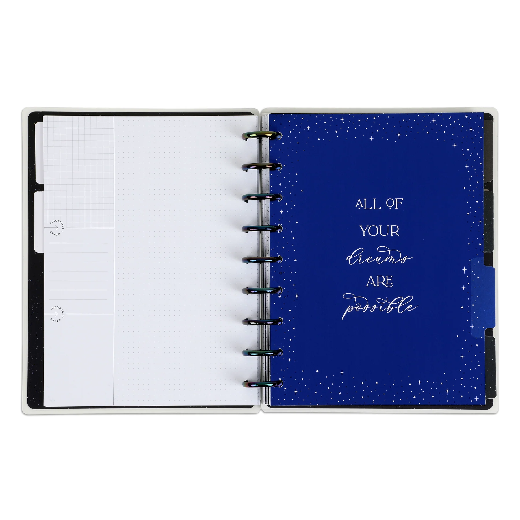 Undated Look to the Stars Happy Planner - Classic Vertical Layout - 12 Months - Image 2