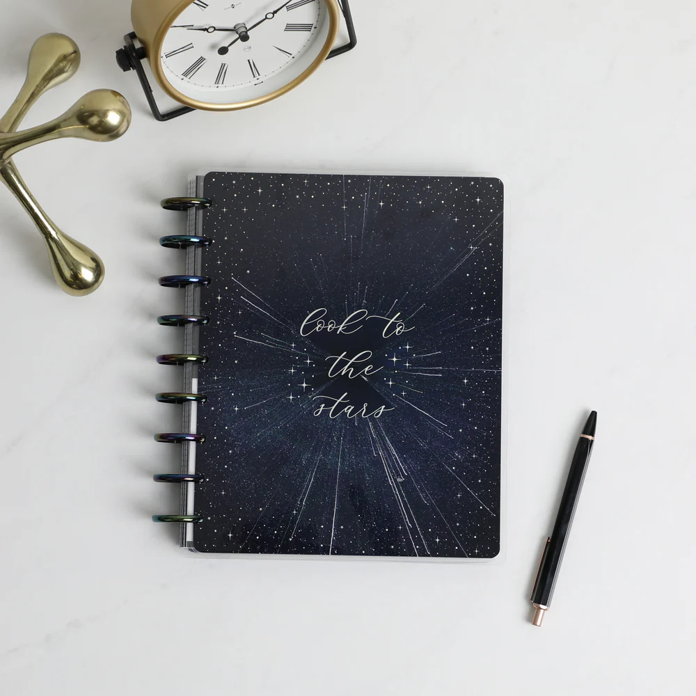 Undated Look to the Stars Happy Planner - Classic Vertical Layout - 12 Months - Image 4